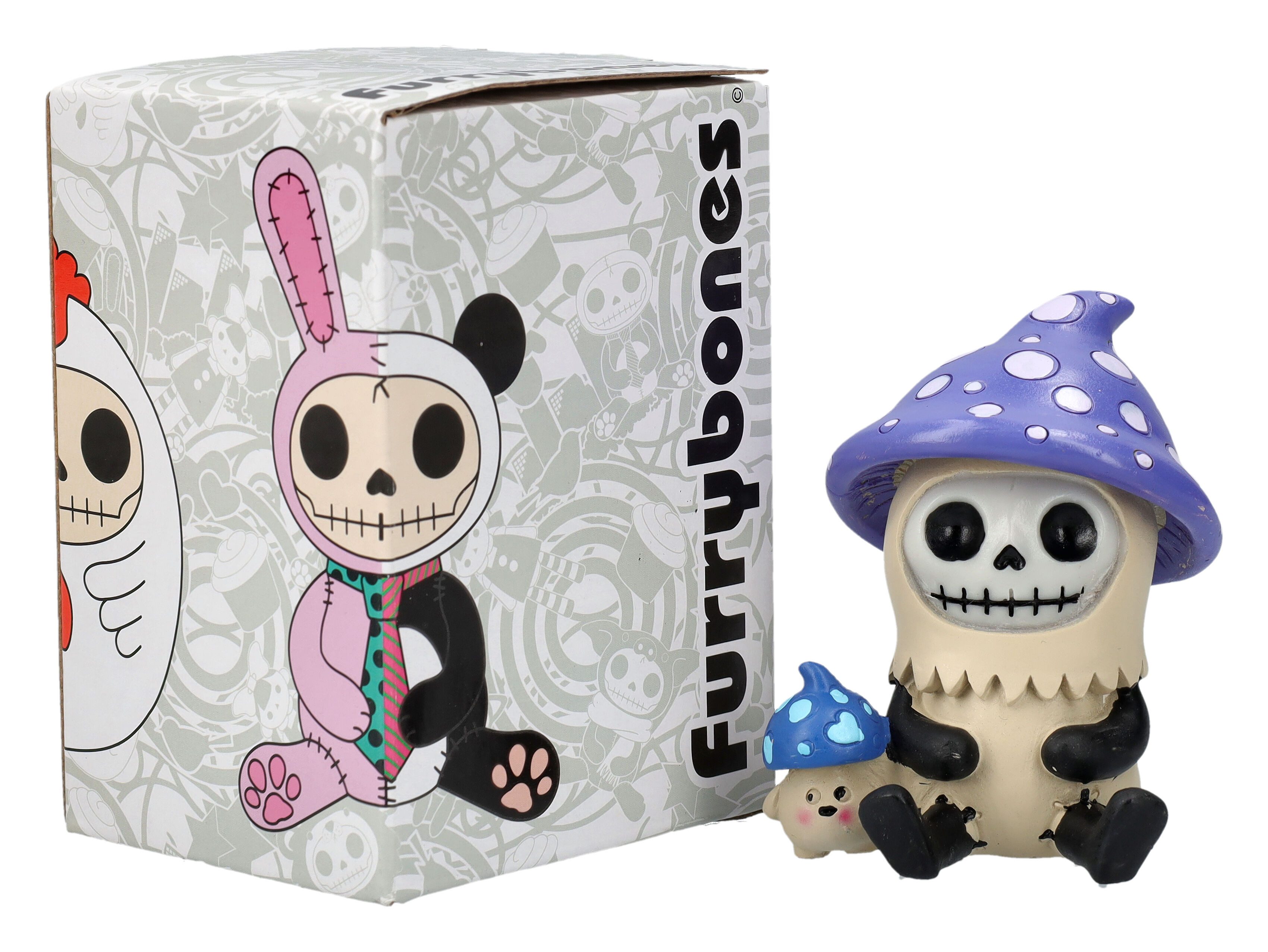 Figuren Shop GmbH Dekofigur Furrybones Figur - Pilz Purple Kinoko - Gothic Dekofigur Fantasy Deko