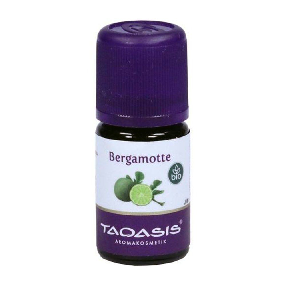 TAOASIS GmbH Natur Duft Manufaktur Duftöl BERGAMOTTE ÖL Bio, 5 ml