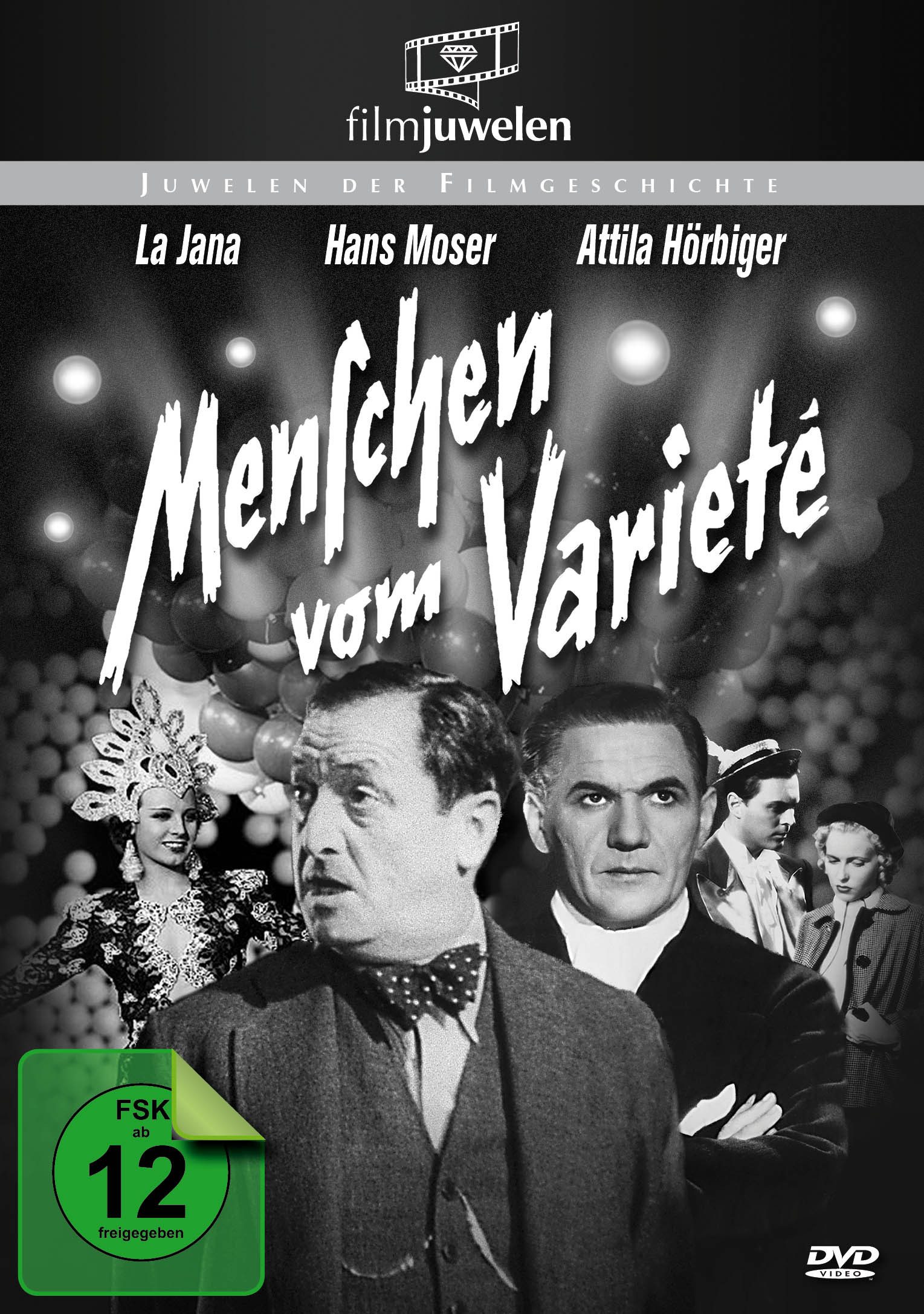 Fernsehjuwelen DVD Hans Moser: Menschen vom Varieté (DVD), (1-St)
