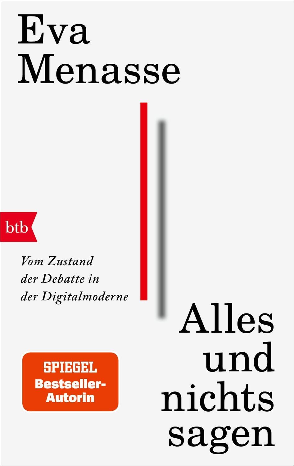Alles und nichts sagen / Eva Menasse