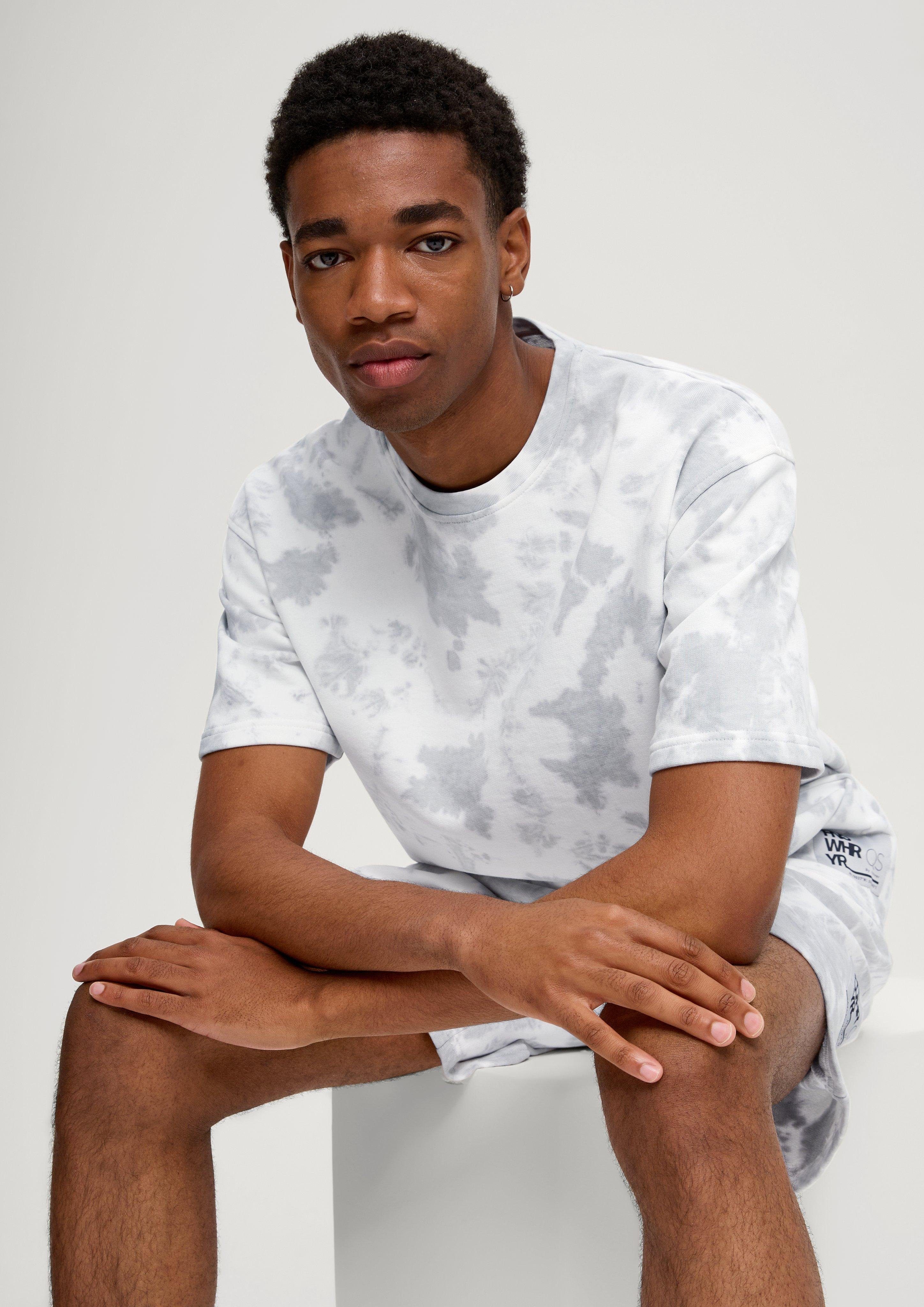 Sweatshirt Batik-Sweatshirt aus Baumwolle