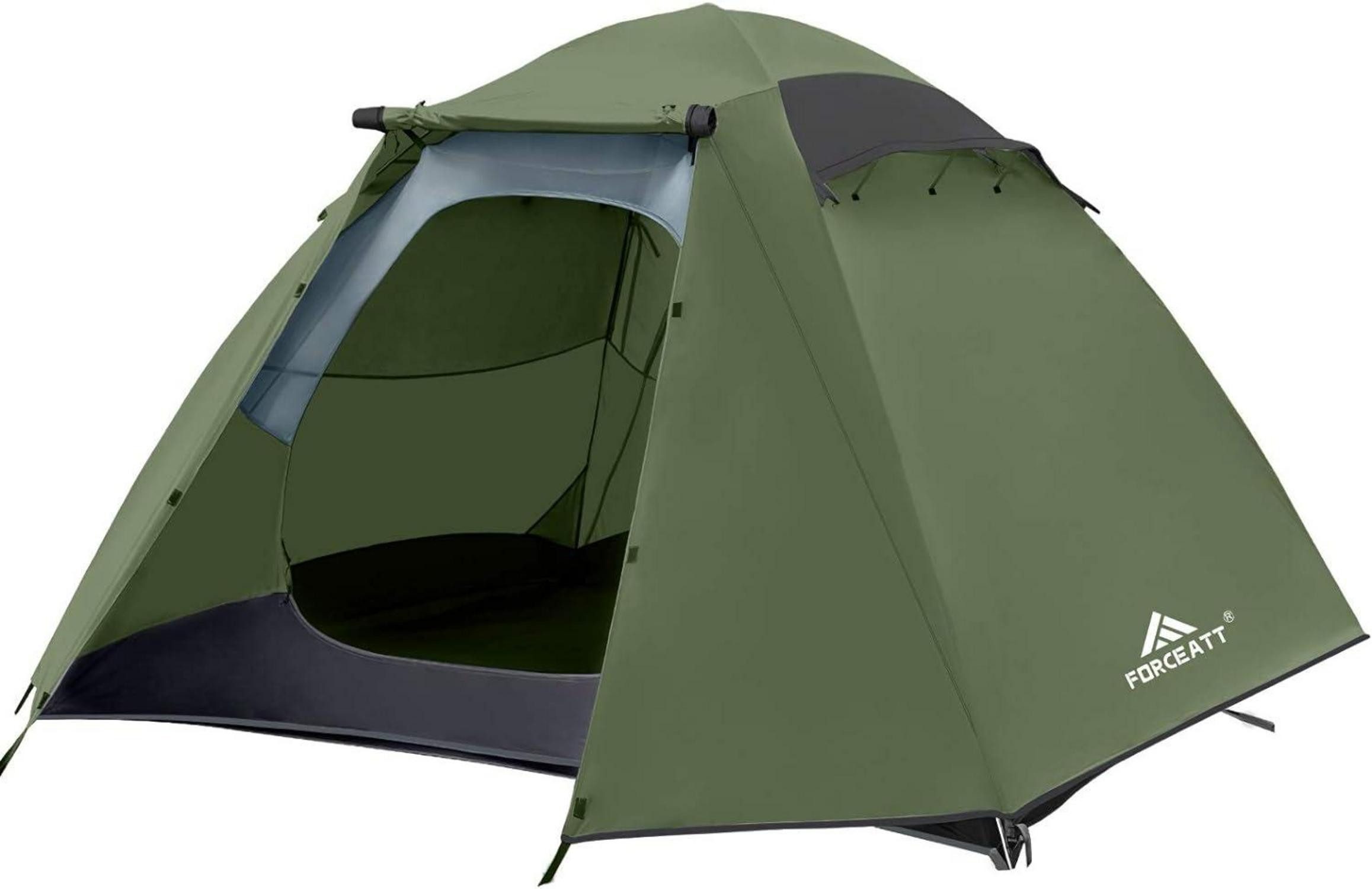 Kuppelzelt Zelt Forceatt 2/3/4 Personen Camping Wasserdicht 4 Saison Ultraleicht