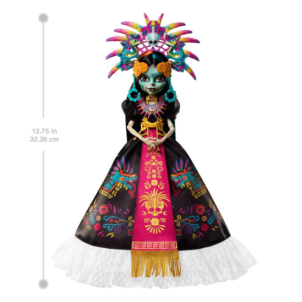Mattel® Anziehpuppe Monster High Skullector Puppe Skelita Calaveras Día de günstig online kaufen