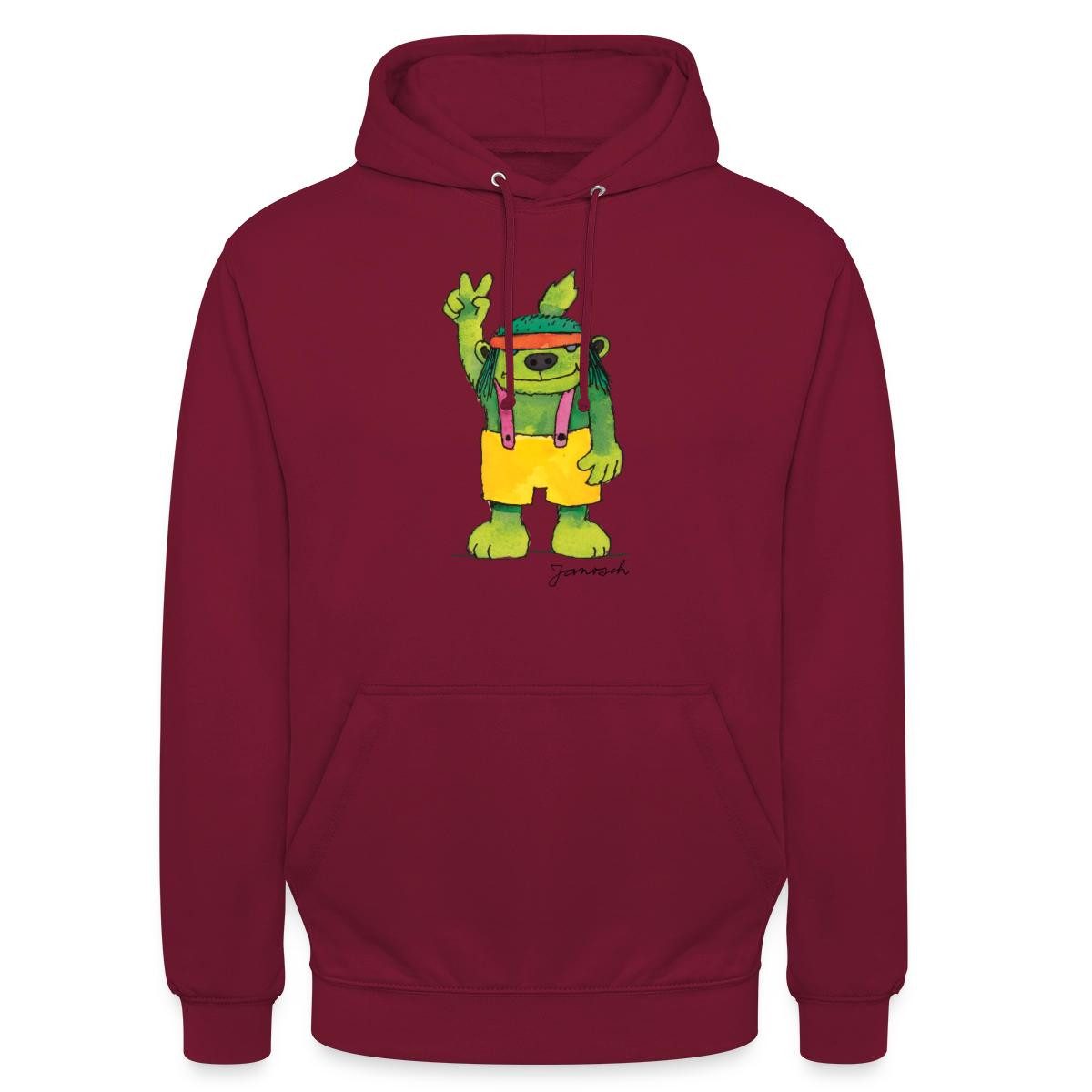 Hoodie Janosch Emil der Grünbar Peace Unisex Hoodie