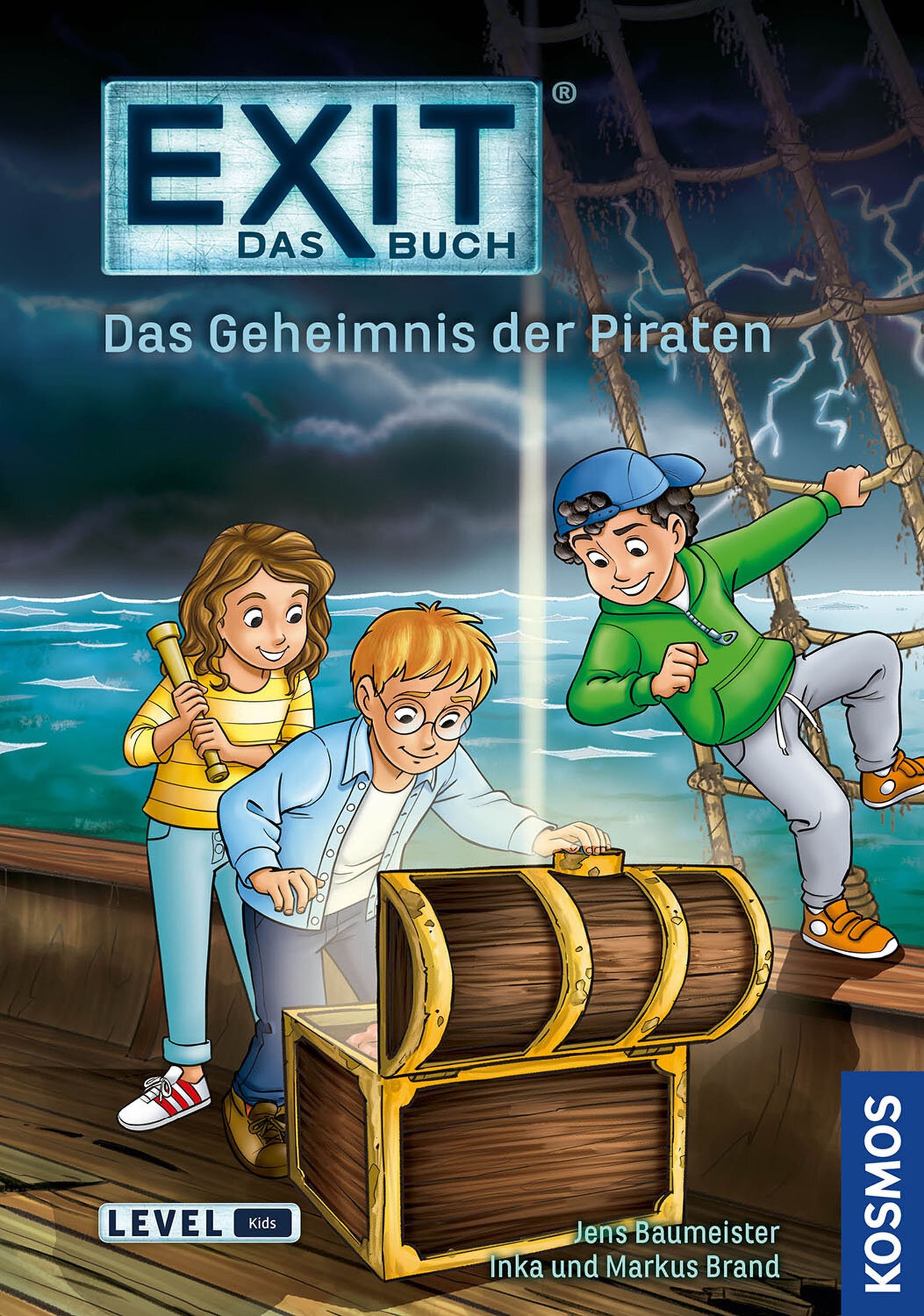 Kosmos Spiel EXIT – Das Buch: Das Geheimnis der Piraten – Escape Abenteuer