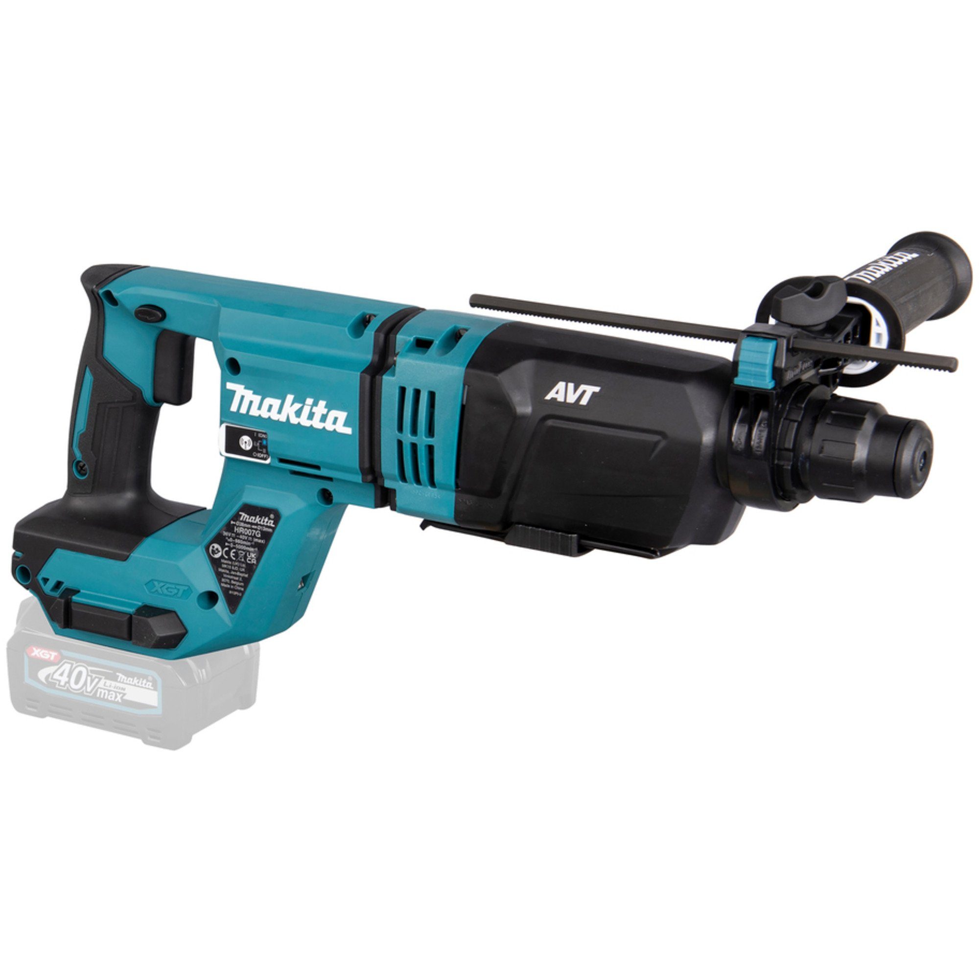 Makita Bohrmaschine Makita Akku-Kombihammer HR007GZ XGT, 40Volt