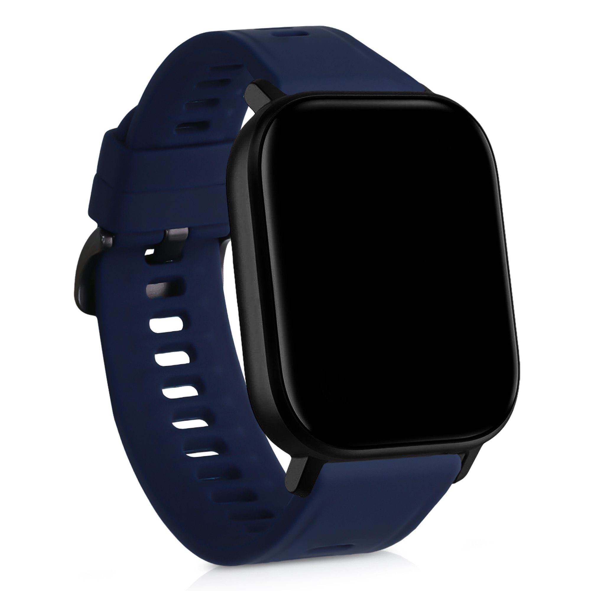 kwmobile 2x Uhrenarmband für Huami Amazfit GTS 2 Mini Armband Smartwatch, 2-tlg., Fitnesstracker Band Set aus TPU Silikon - Ersatzarmband Smartwatch