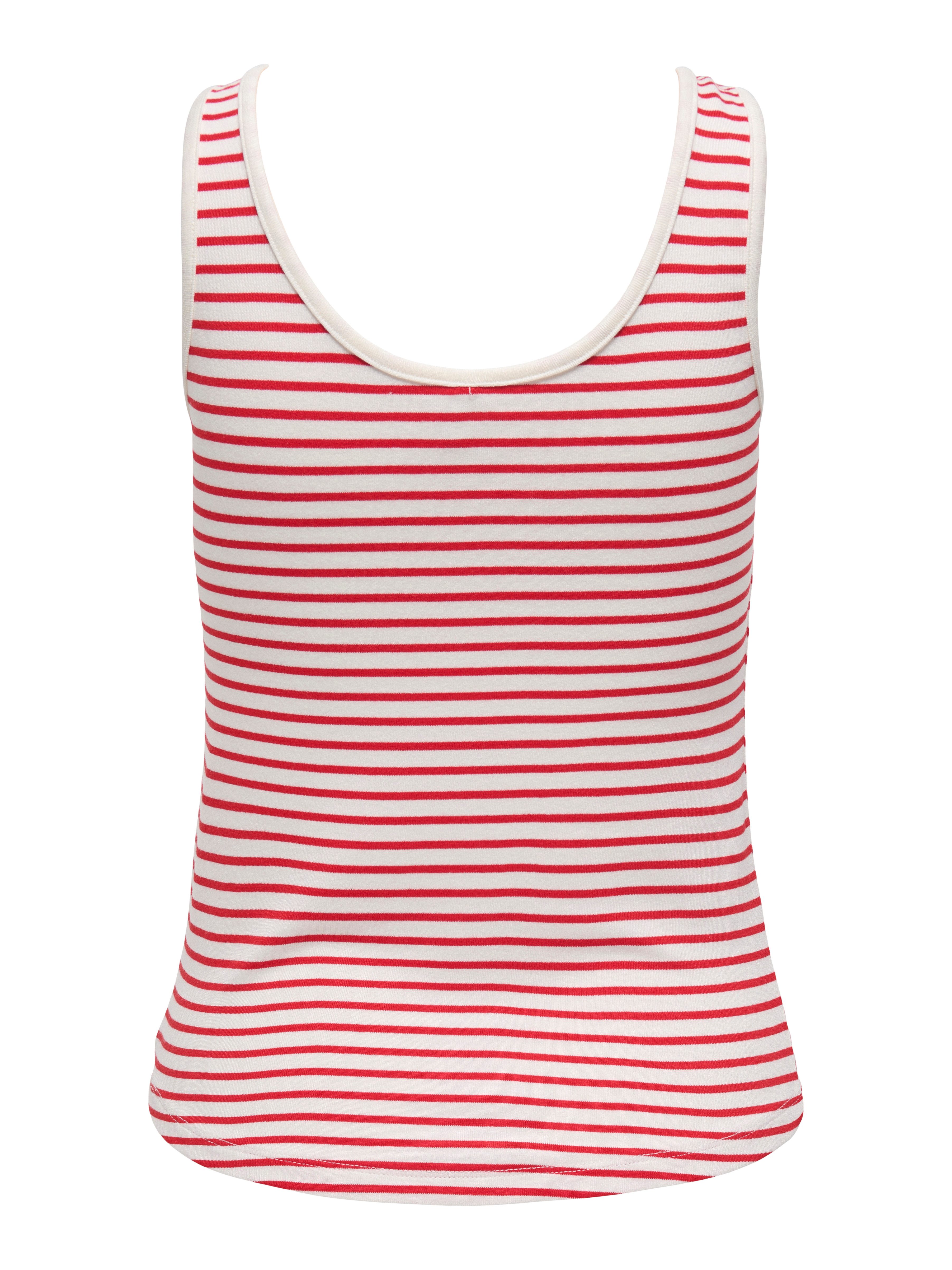 ONLY Blusenshirt ONLDEVIN S/L STRIPE O-NECK günstig online kaufen