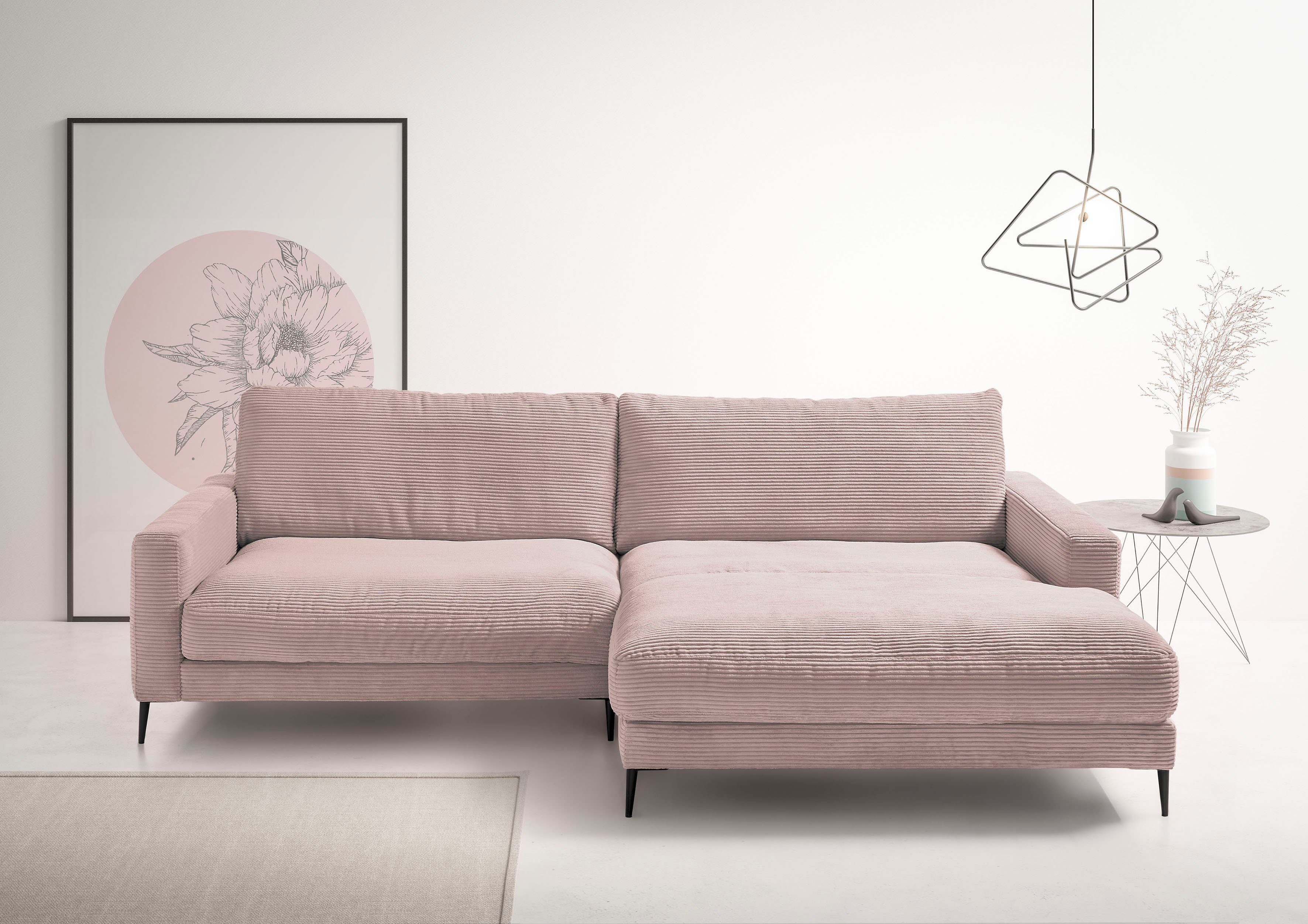 INOSIGN Ecksofa Downtown, B/T/H: 272/190/84 cm günstig online kaufen