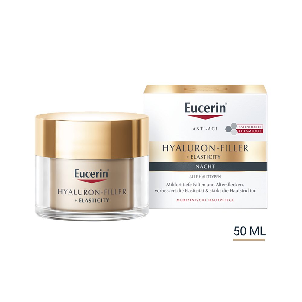 Eucerin Gesichtspflege Hyaluron-Filler + Elasticity Nachtpflege, 1-tlg.