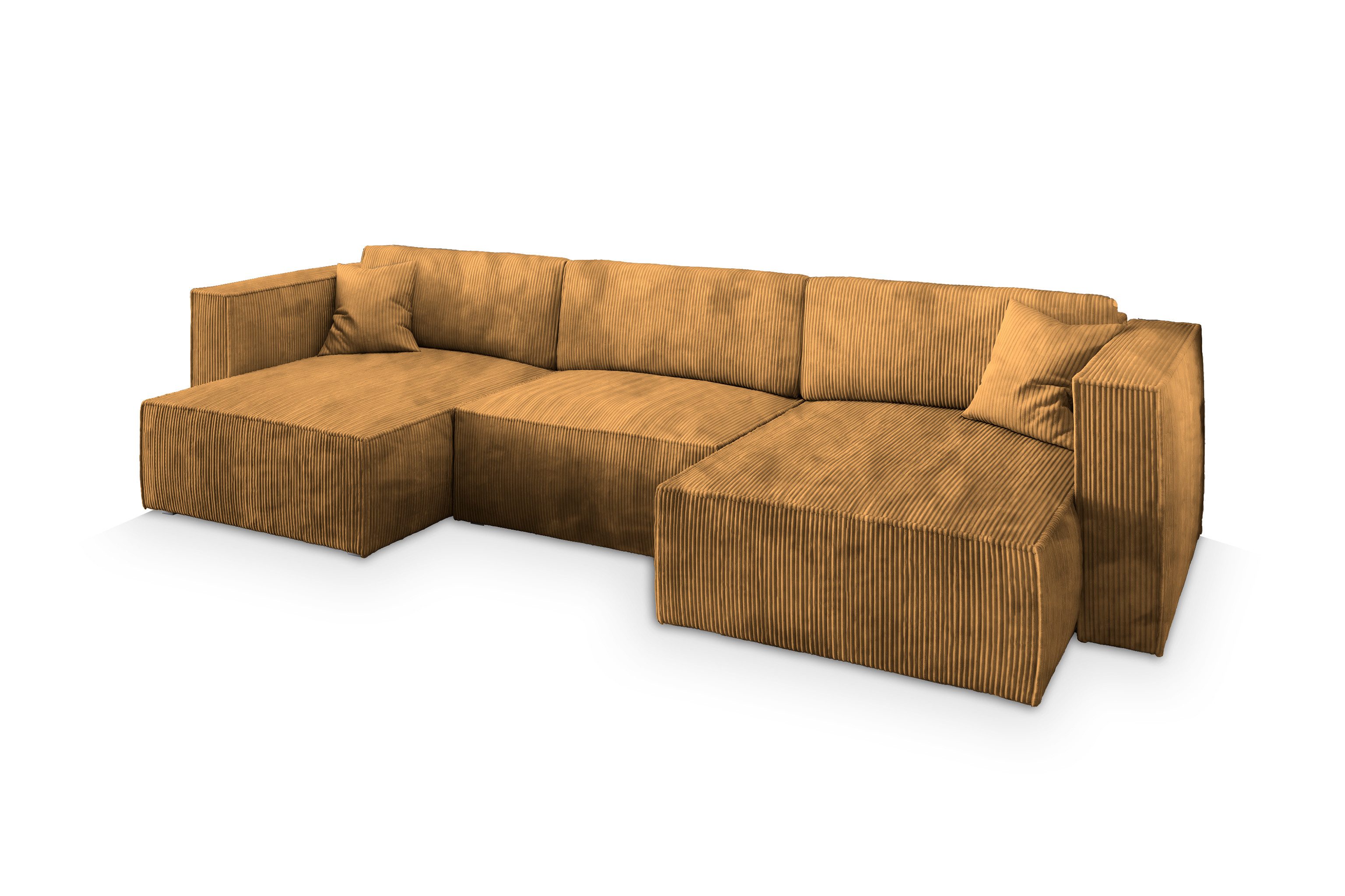 Masseno Ecksofa SARMO mit Schlaffunktion U-Form, günstig online kaufen