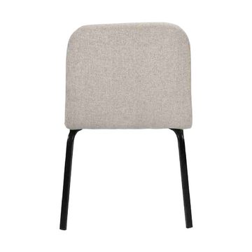 JVmoebel Esszimmerstuhl Garnitur Metall 4x Stühle Esszimmer Textil Set Stuhl Gruppe (4 St), Made in Europa