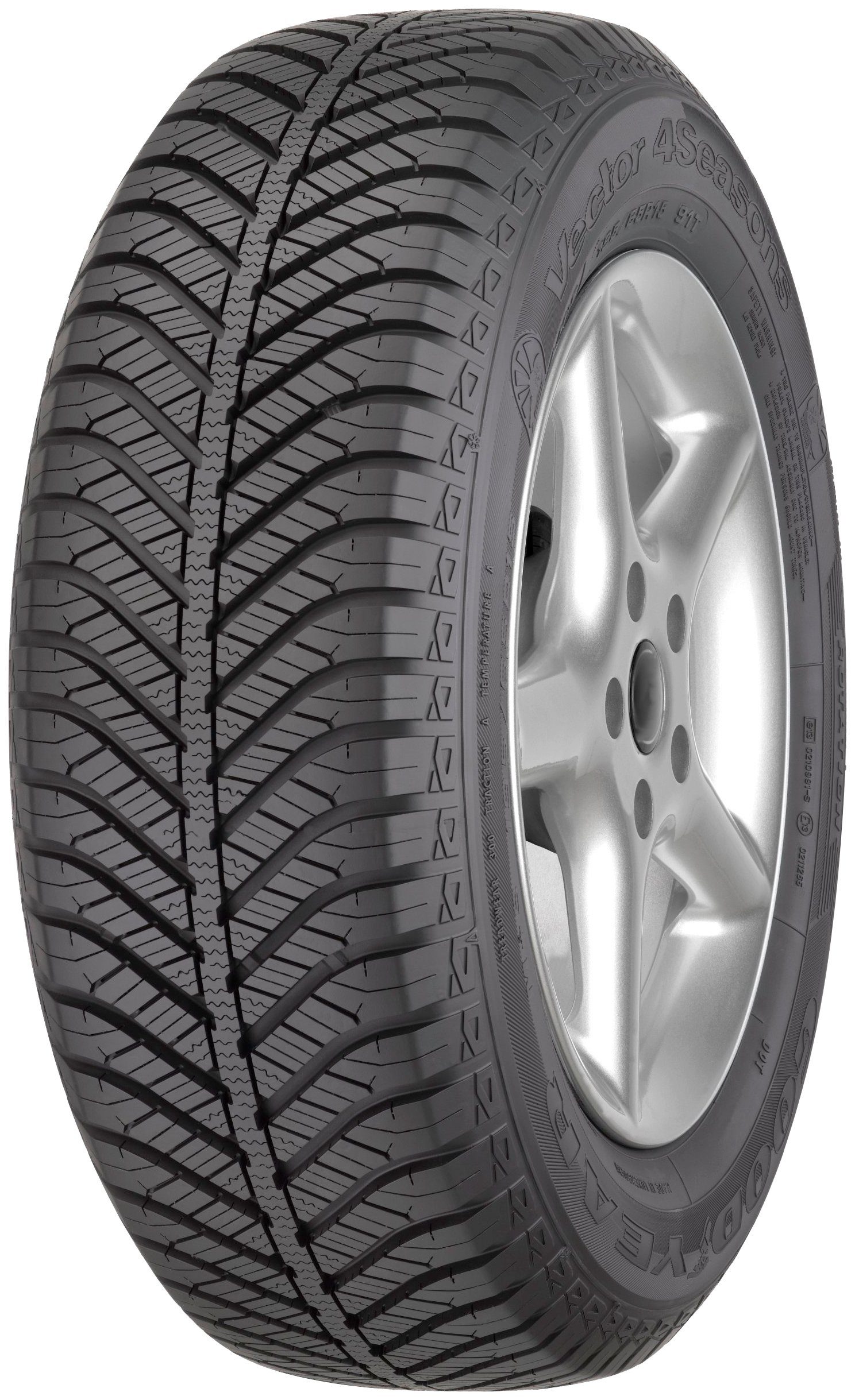 Ganzjahresreifen R14 VECTOR 185/55 4 80H 1-St., Goodyear SEASONS,