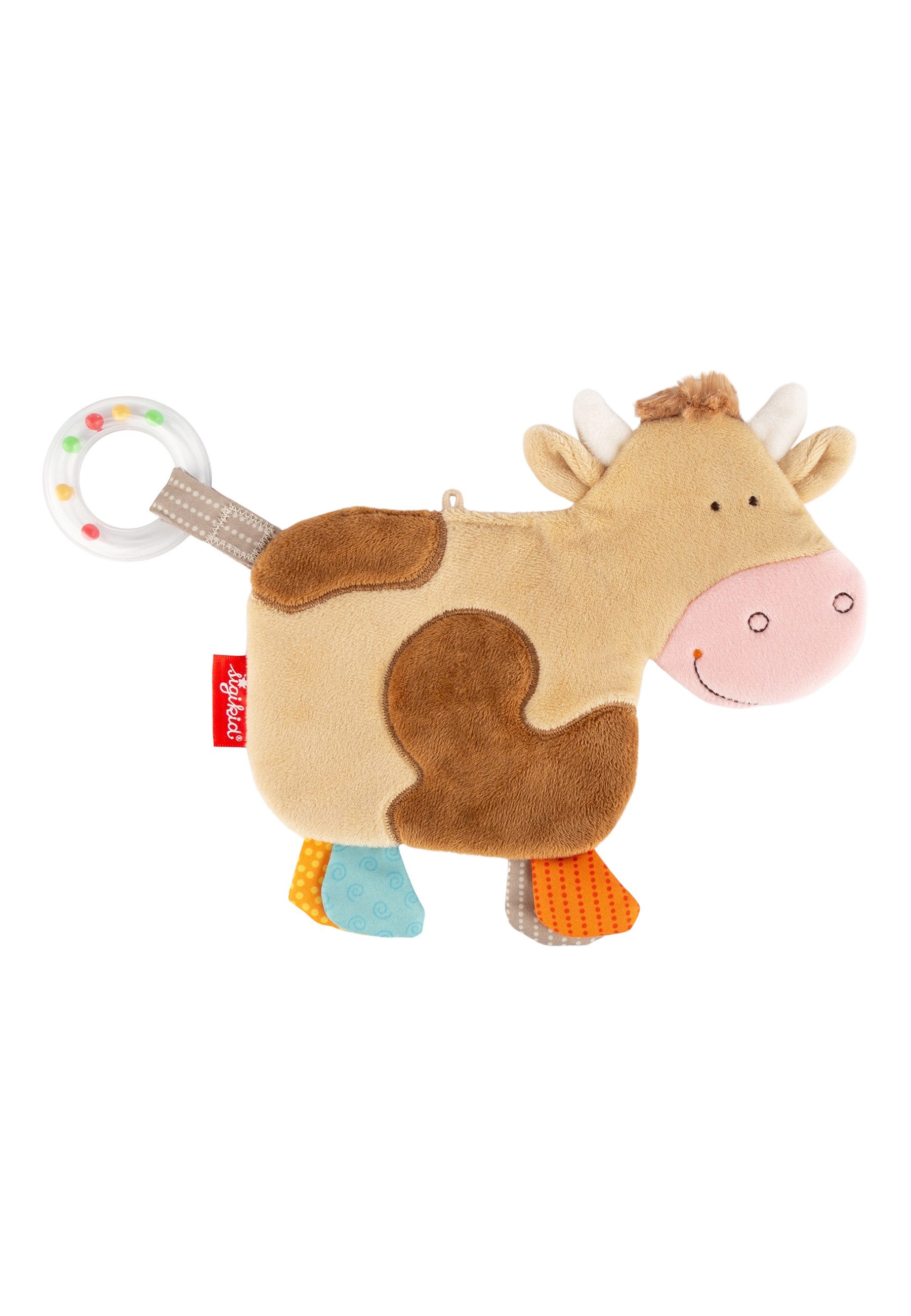 Sigikid Schnuffeltuch Knistertuch Kuh Knistertücher, (1-tlg)