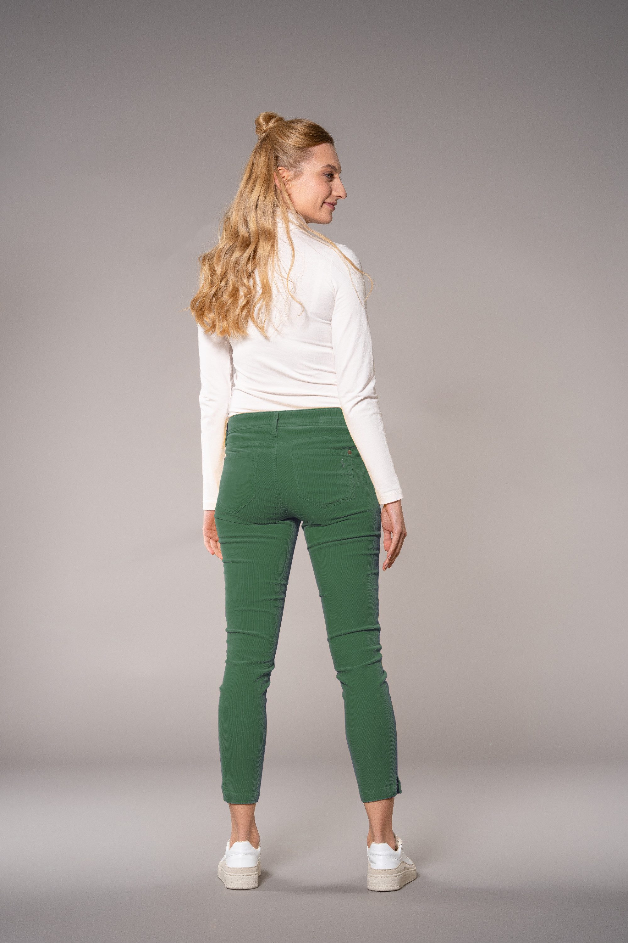 Feuervogl Cordhose fv-Lot:ta, Skinny, Medium Waist, Ankle