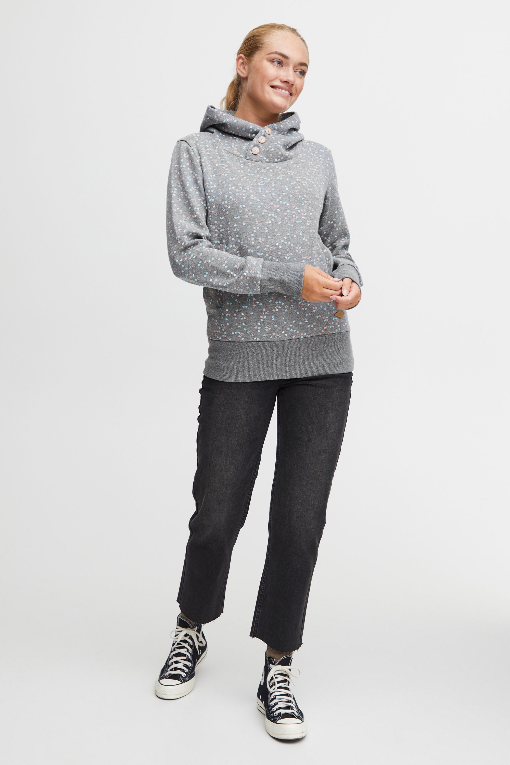 OXMO Hoodie OXBeate Modischer Pullover günstig online kaufen