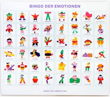 Laurence King Spiel, Bingo der Emotionen