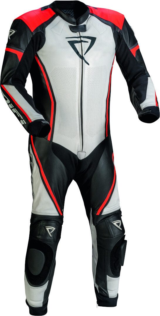 DIFI Motorradkombi Imola perforierte 1-Teiler Motorrad Lederkombi