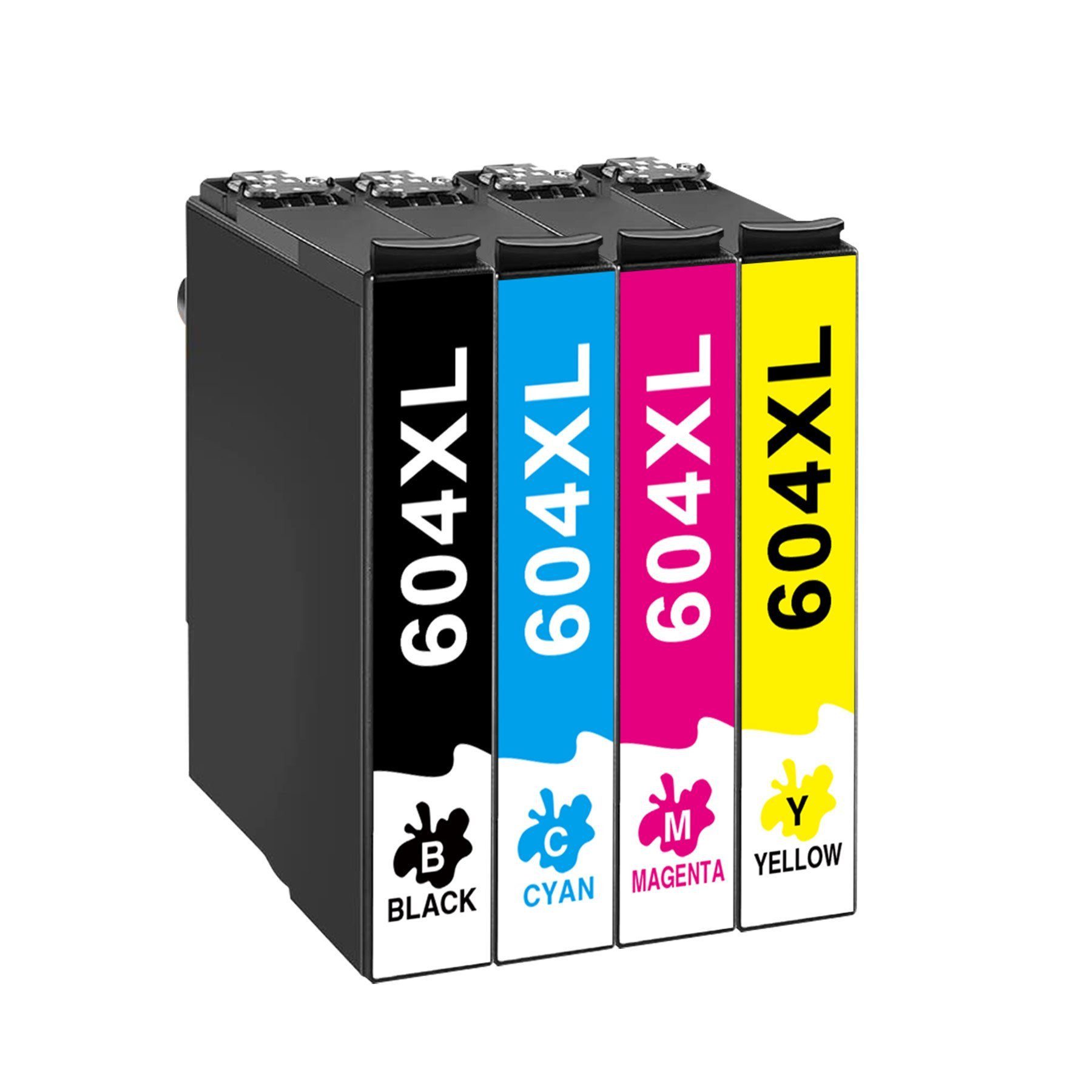 STAROVER 4er pack Kompatibel für EPSON 604XL 604 XL Multipack Tintenpatrone (XP-2200 XP-2205 XP-3200 XP-3205 XP-4200 XP-4205 XP-4250, WorkForce WF-2910DWF WF-2930DWF WF-2935DWF WF-2950DWF)