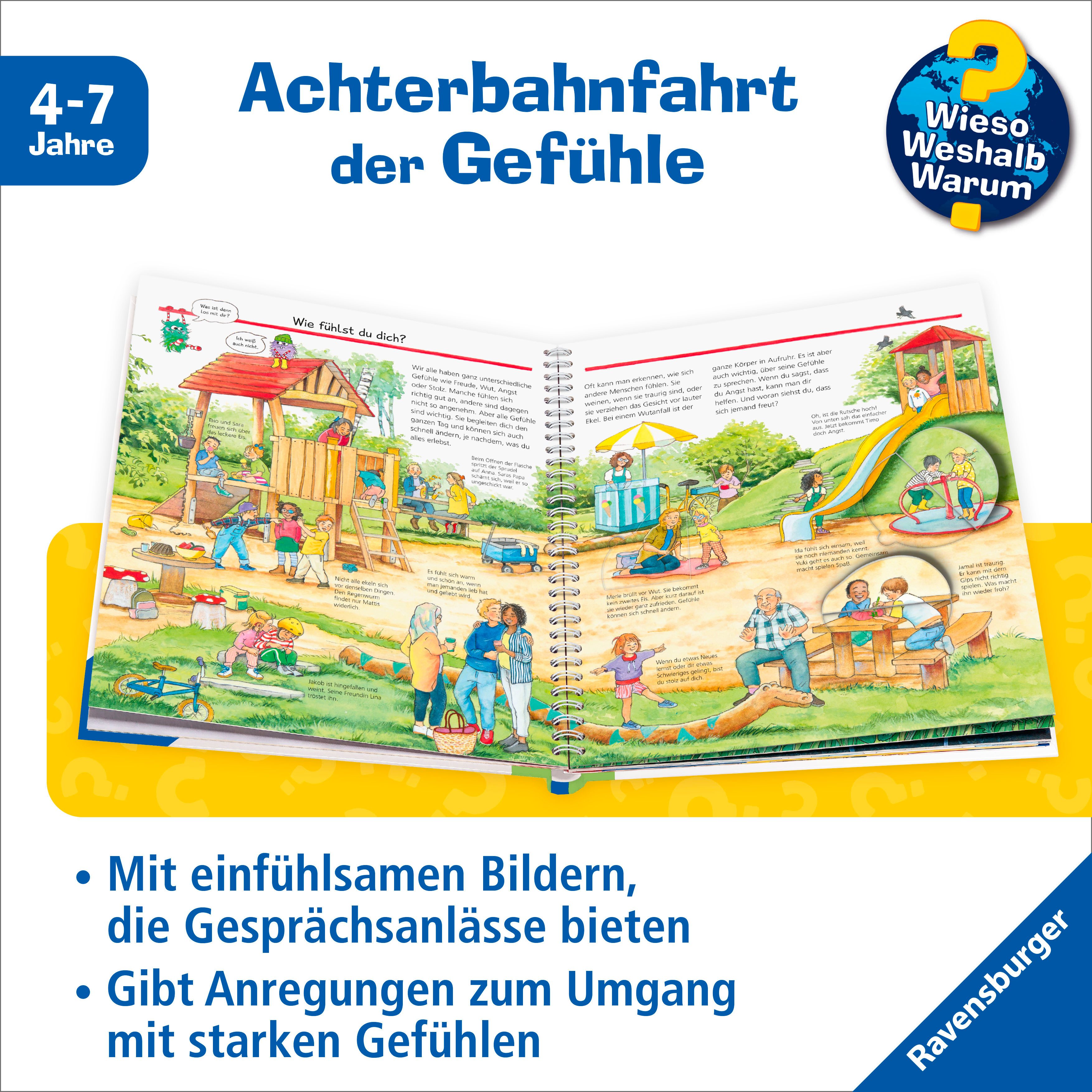 Ravensburger Kinderbuch Wieso? Weshalb? Warum?, Band 58 - Unsere Gefühle, Made in Europe