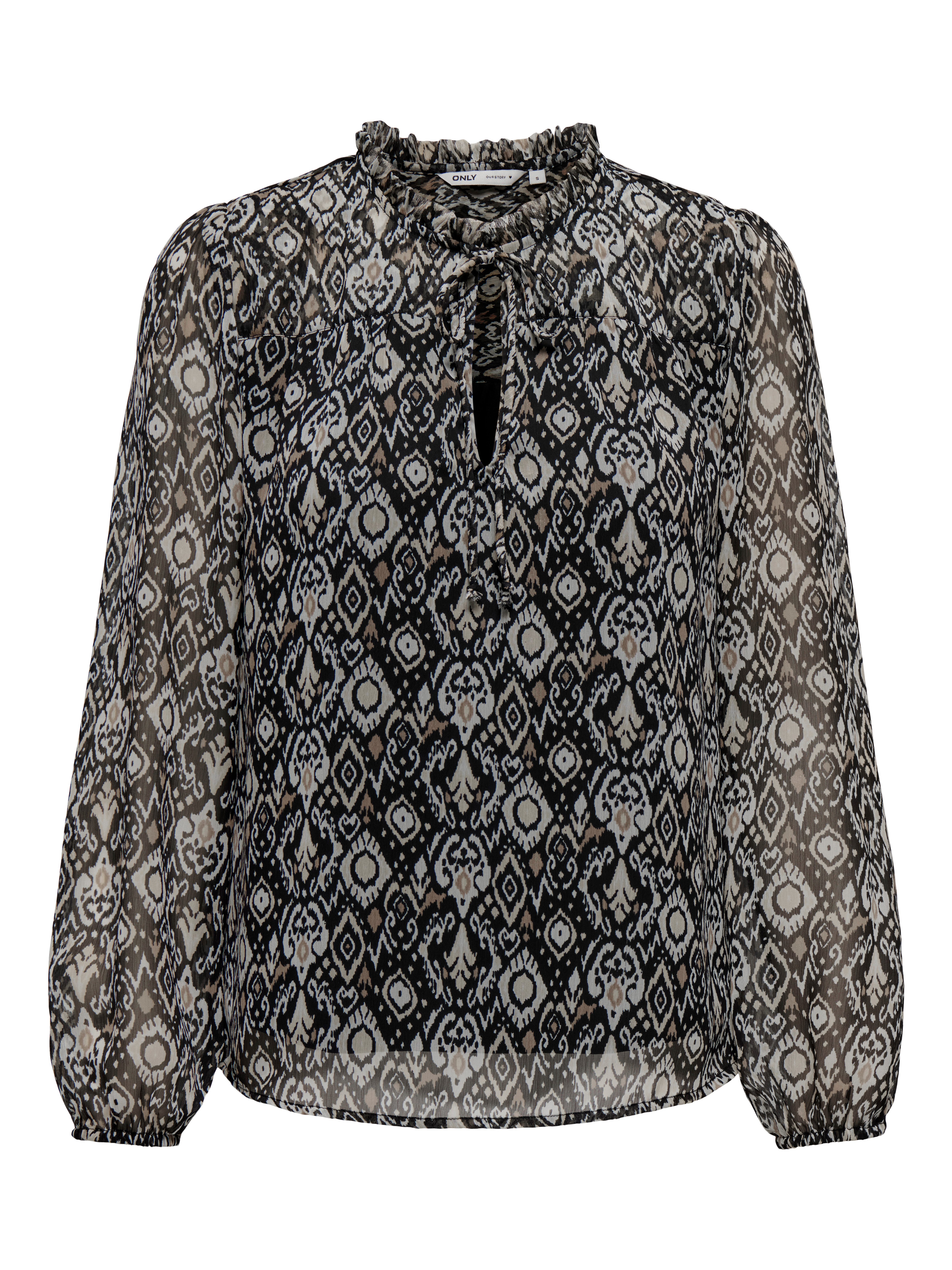 Chiffonbluse ONLDITSY L/S BLOUSE WVN