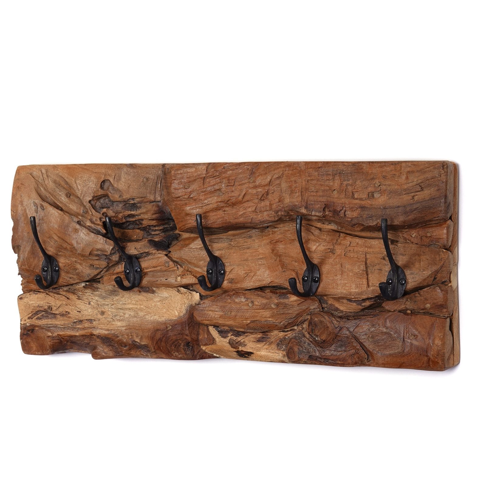 CREEDWOOD Wandgarderobe NATUR WANDGARDEROBE "MARA", 5 Haken, Treibholz, Gar günstig online kaufen