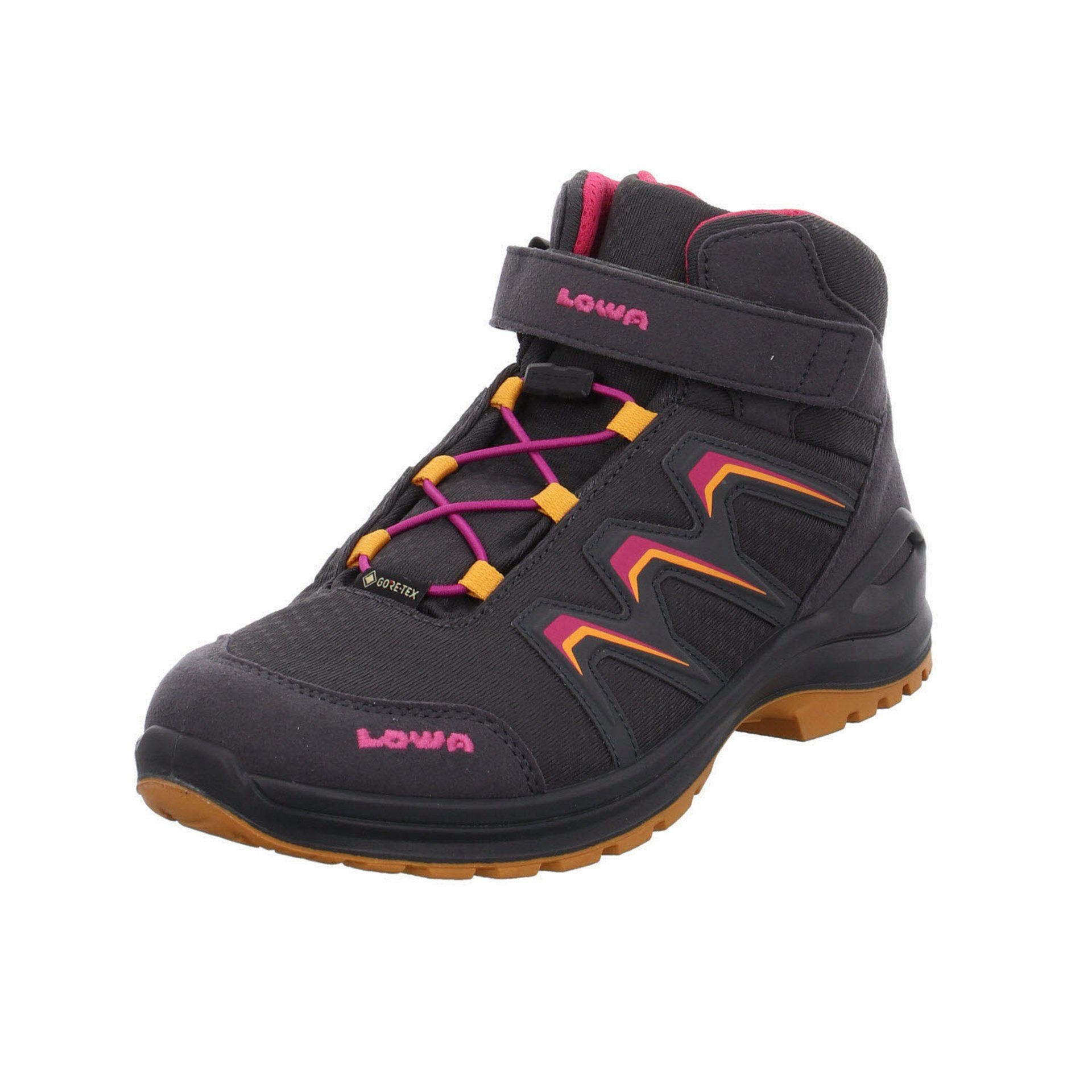Jungen Warm Stiefel Boots Stiefel GTX Textil Maddox GRAPHIT/MANDARINE Lowa Schuhe