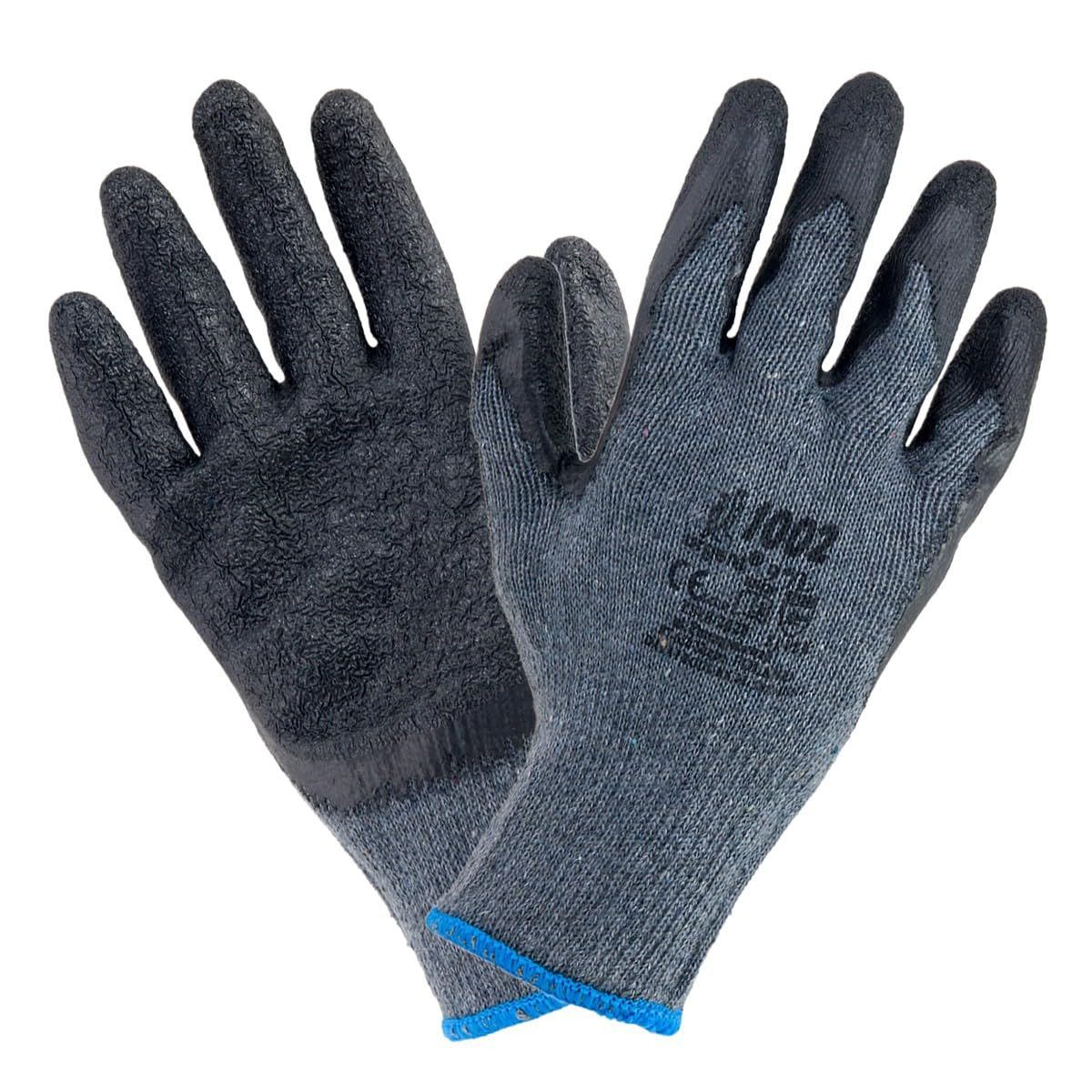 Urgent Arbeitshandschuh-Set 12 PAAR Arbeitshandschuhe Sicherheitshandschuhe Mechanikerhandschuhe