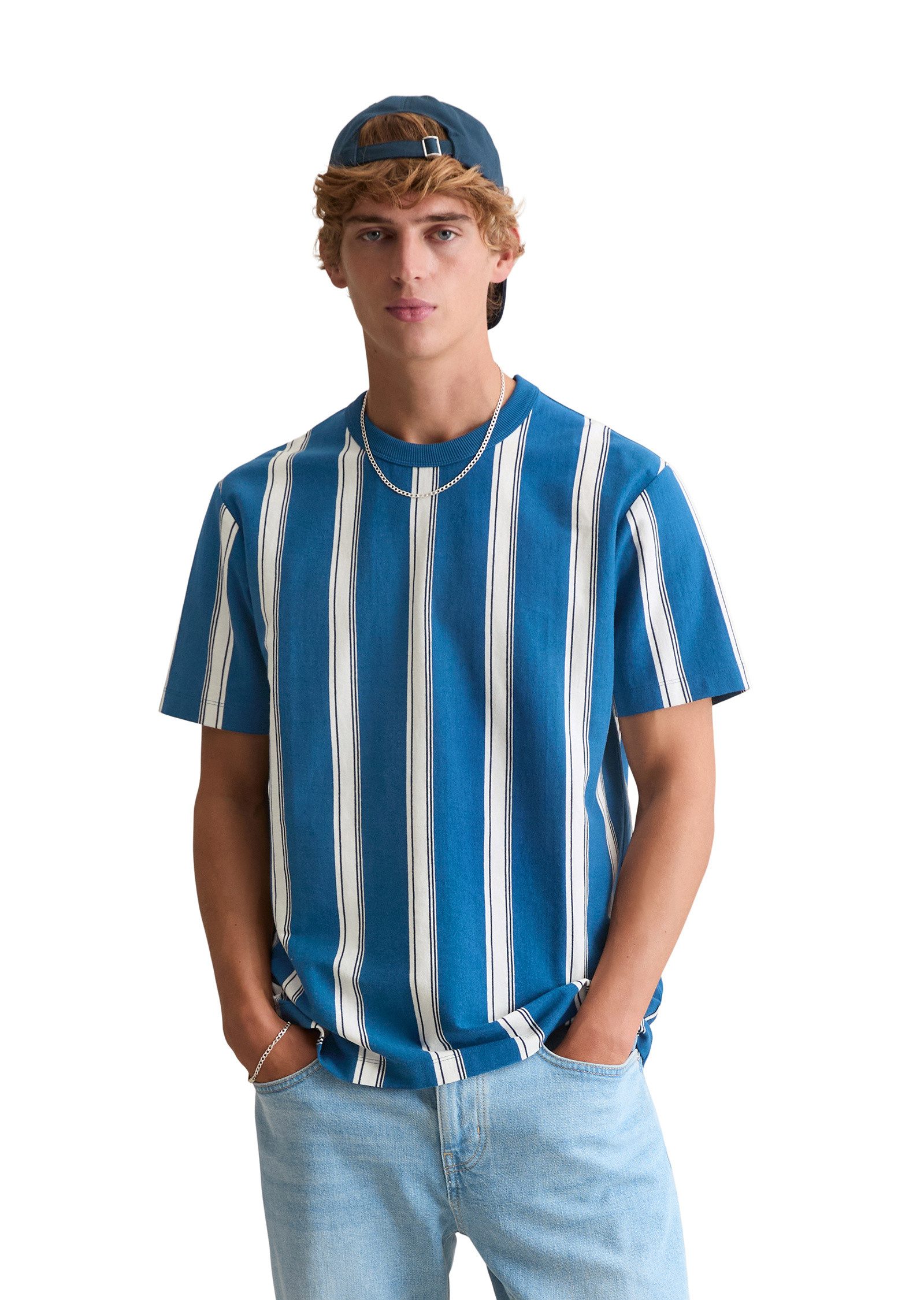 Marc O'Polo DENIM T-Shirt aus reiner Bio-Baumwolle günstig online kaufen