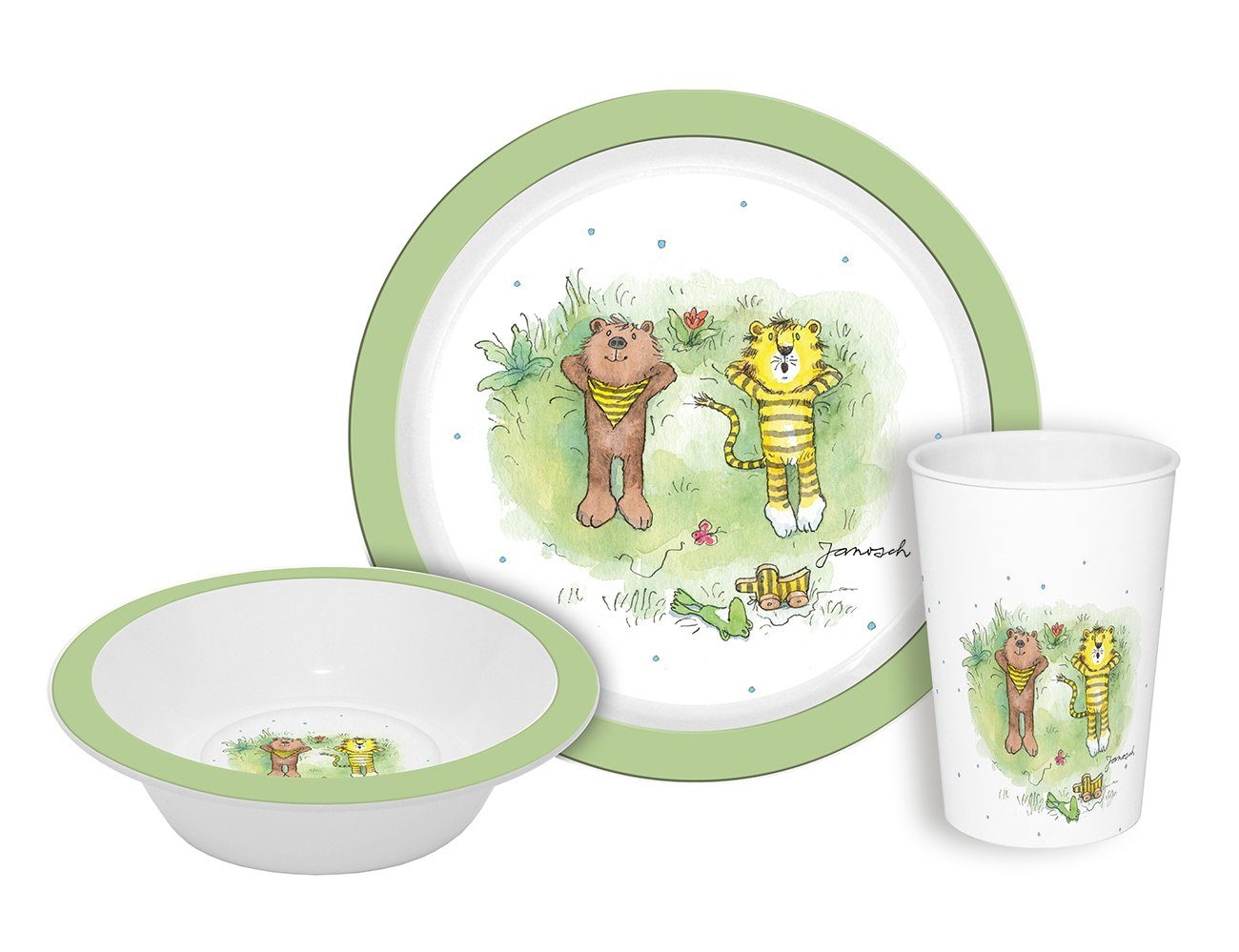 Kindergeschirr-Set Janosch Kids 3teilig