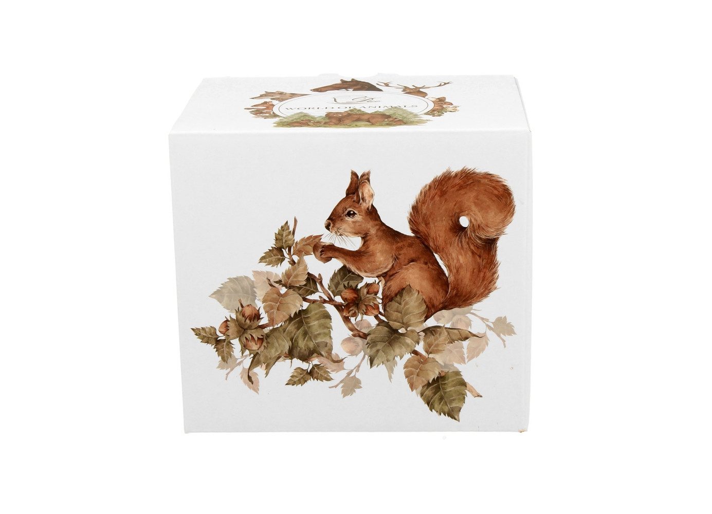 Duo-Gift Tasse Squirrel Eichhörnchen Porzellan 0,4 L mit Geschenkkarton, 1-tlg.