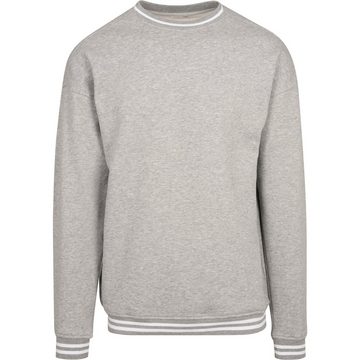 Build Your Brand Sweater Herren Crewneck Pullover / Sweatshirt im College-Look für Männer bis 5XL