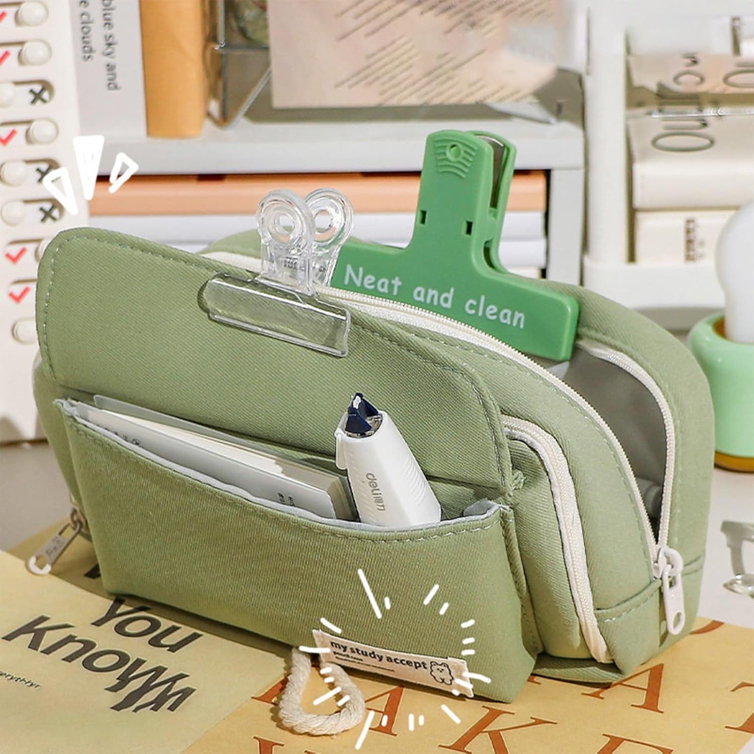 Coonoor Federmäppchen 4 Trennfach Multifunktional Etui, günstig online kaufen