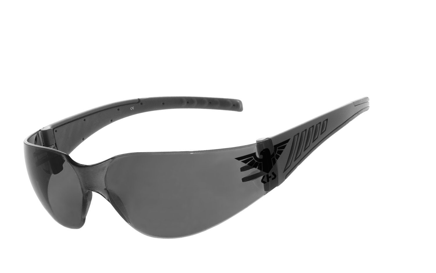 KHS Sportbrille 126b BLACK EDITION Qualitätsgläser BASIC, HLT®