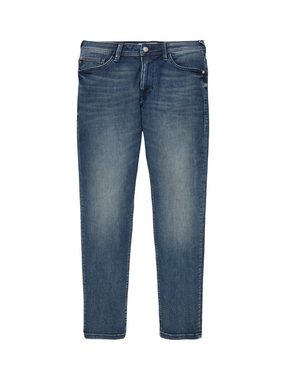 TOM TAILOR Denim Slim-fit-Jeans mit Logo-Badge