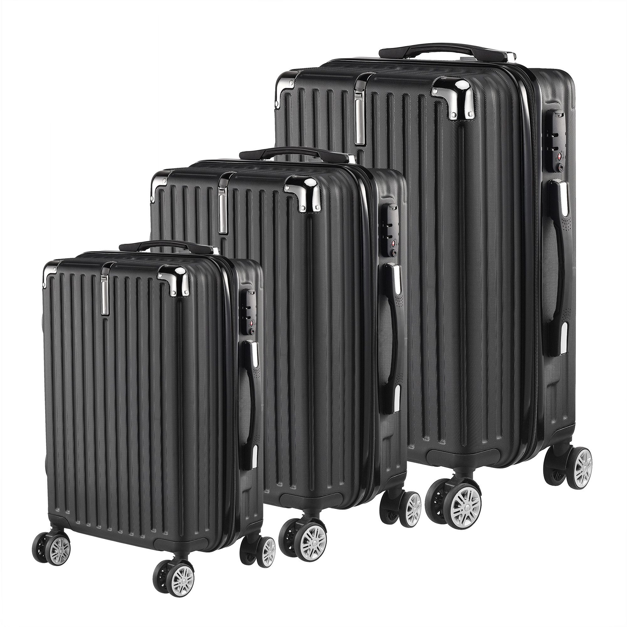 SEEZSSA Trolleyset Hartschalenkofferset Koffer&Trolleys 3 Teilig günstig online kaufen