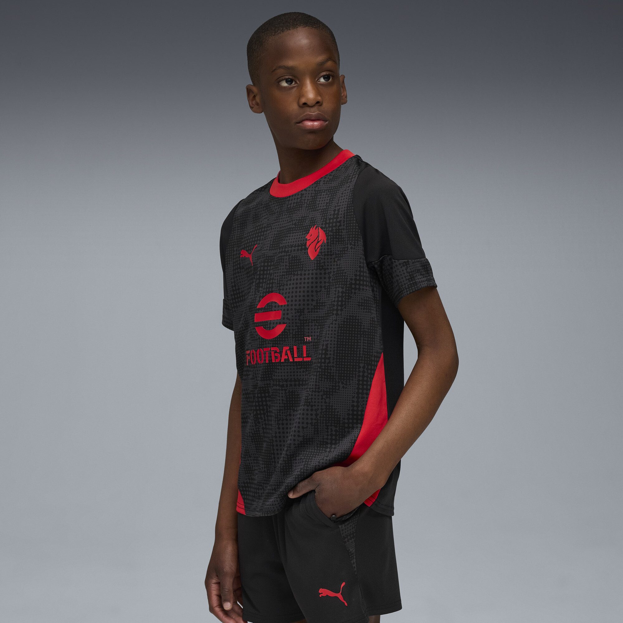 PUMA Trainingsshirt AC Milan Trainingstrikot Jugendliche günstig online kaufen