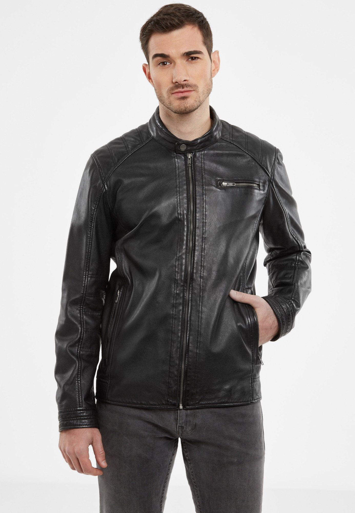 Jilani Lederjacke Riga-6 Jilani - Herren günstig online kaufen