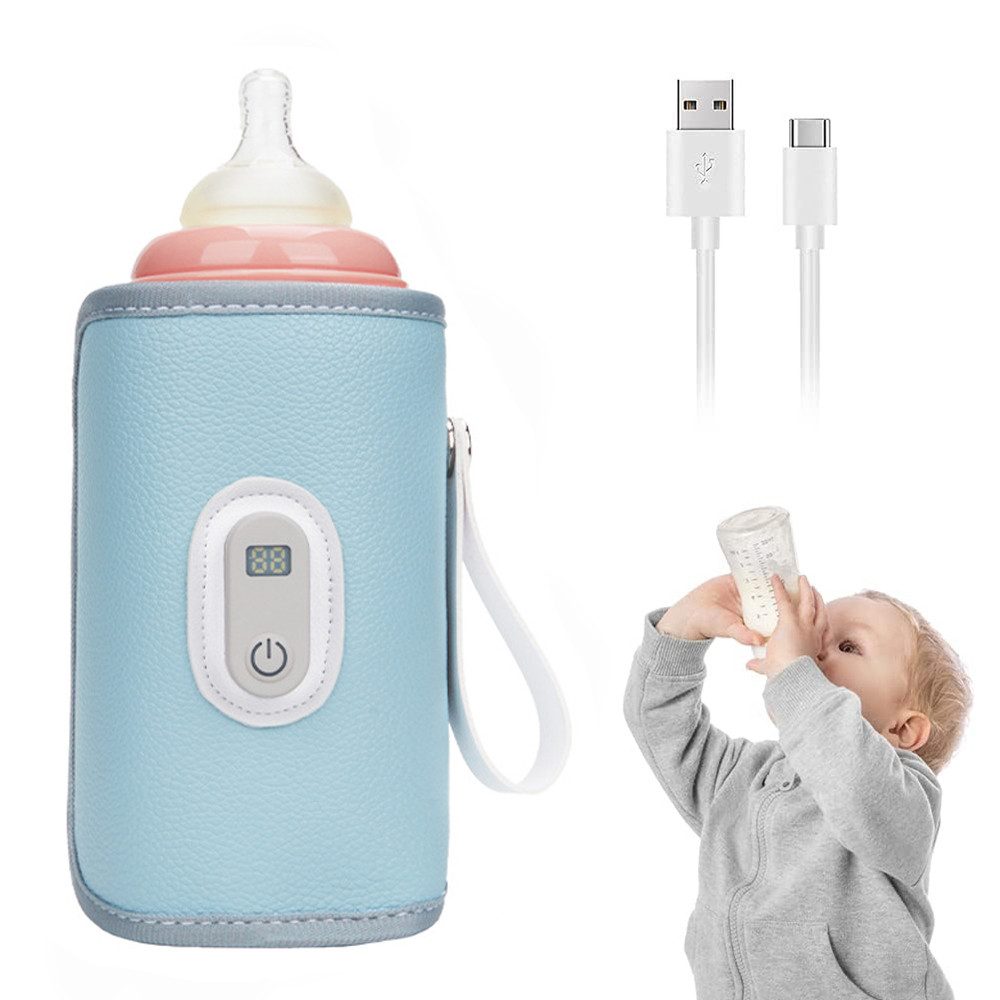 Babyflaschenwärmer Tragbarer Baby Flaschenwärmer zur Temperaturhaltung