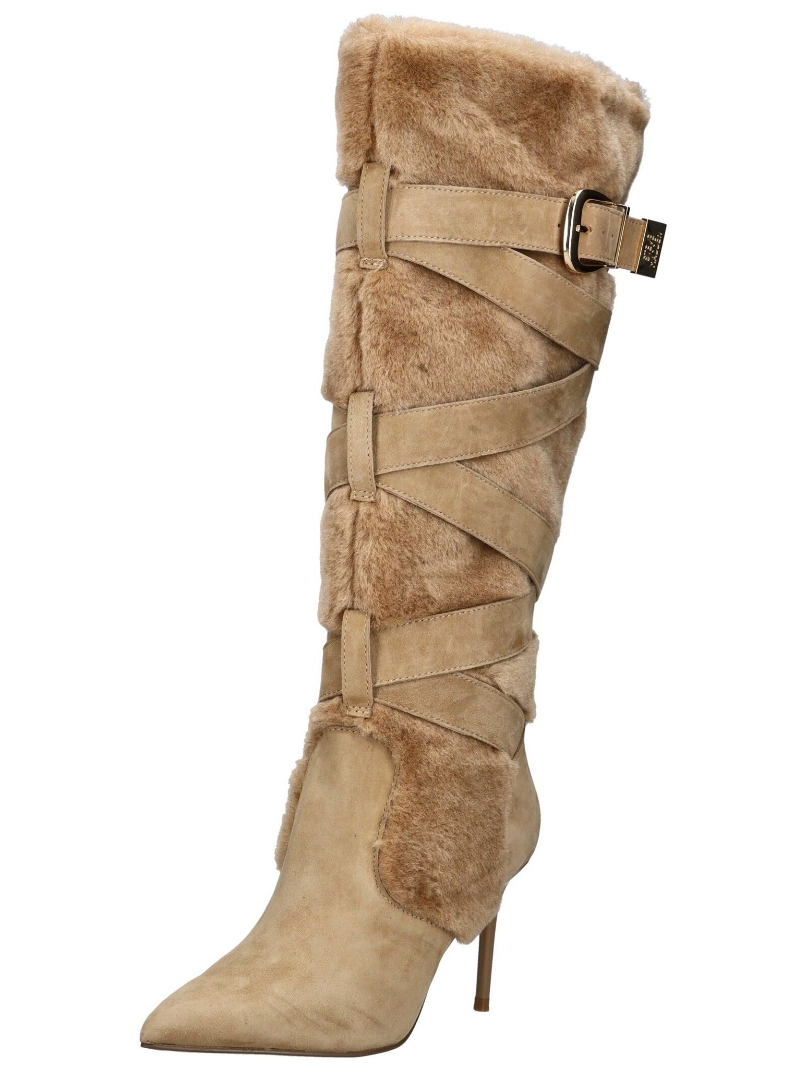 STEVE MADDEN STEVE MADDEN Stiefel Leder/Textil High-Heel-Stiefel günstig online kaufen