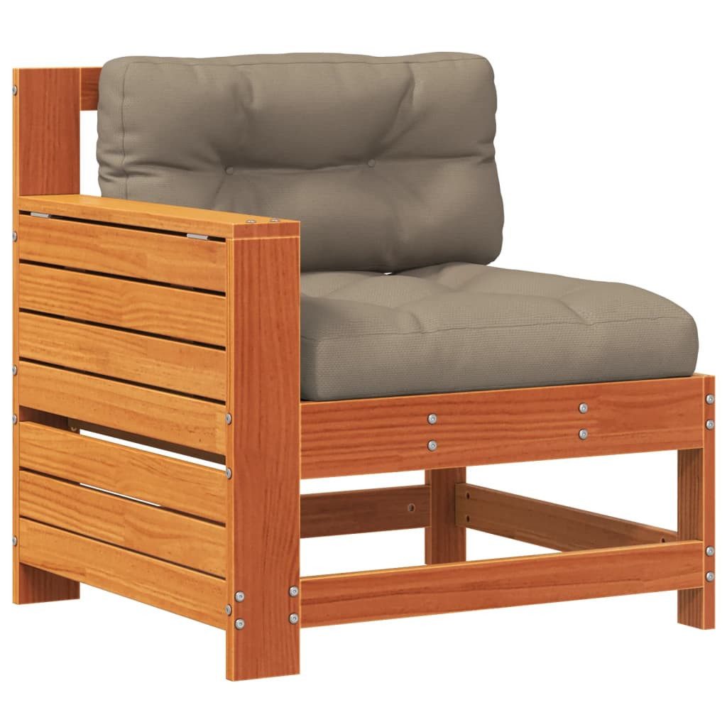 vidaXL Sofaelement Gartensofa mit Armlehne und günstig online kaufen