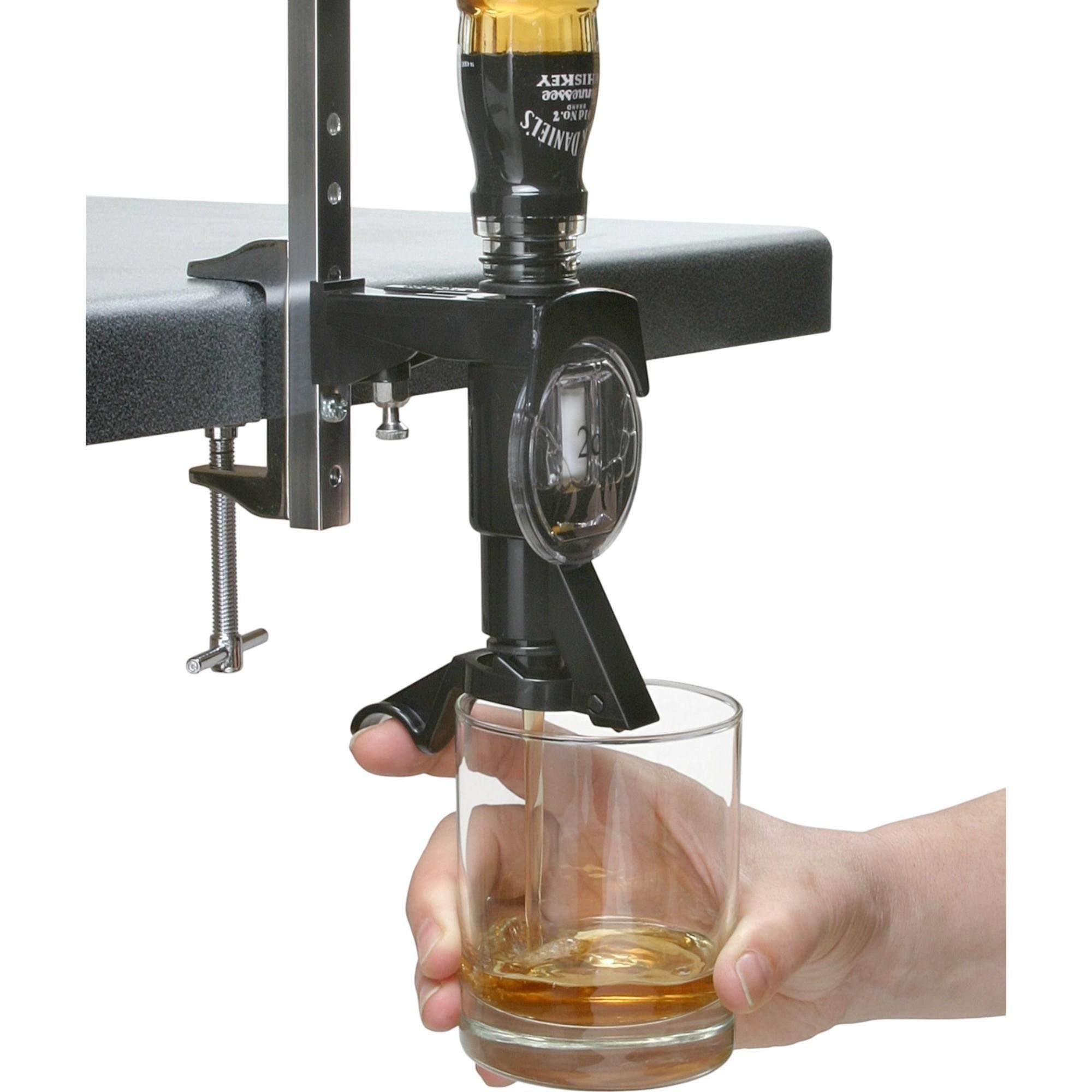 Fuchs Gastronomiebedarf Flaschenausgießer Spirit Master® Gastro Profi System Portionierer 20ml 3,0-4,5L Flaschen, 2-St., Feste Dosierung: für exakte Ausschankmengen