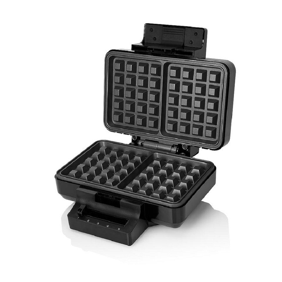 wilfa 2-in-1-Kombi-Waffeleisen GAUFRES, 1000 W, Belgische Waffeln, antihaftbeschichtet, verstellbares Thermostat