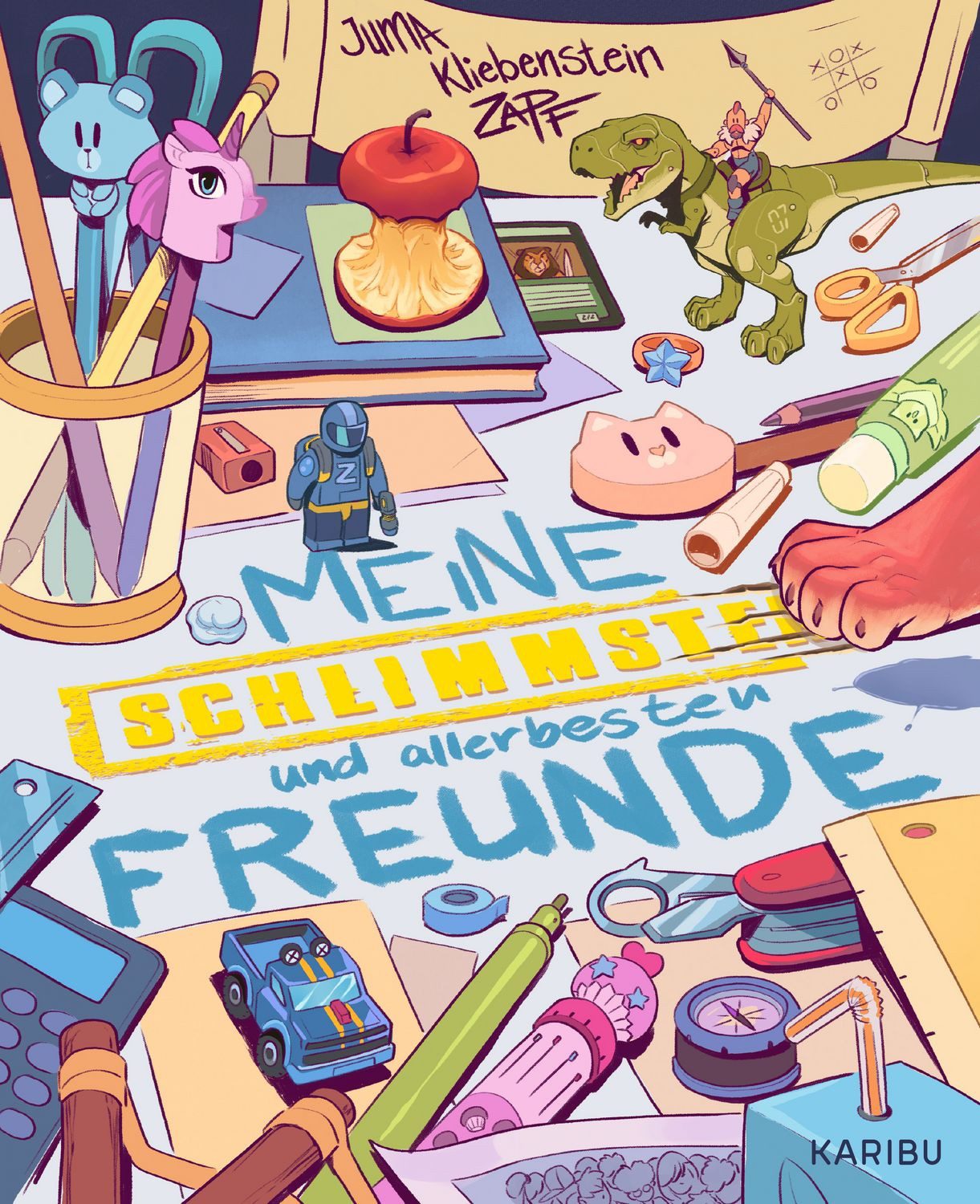 Meine schlimmsten und allerbesten Freunde / Juma Kliebenstein, Lustiges Freundebuch zur Bestsellerreihe ""Die schlimmste Klasse der Welt"", für Schulkinder ab 9 Jahren