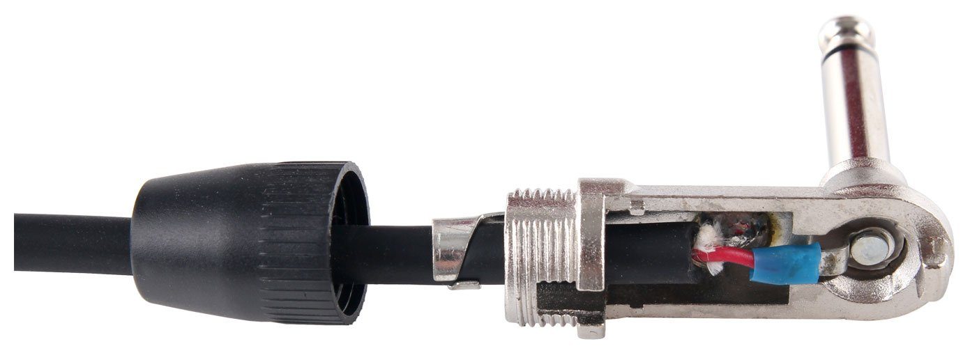 Pronomic INST-A-6 Klinkenkabel 6 m Instrumentenkabel, 6,3mm Klinke, 6,3mm Klinke (600 cm), Hochwertige Stecker und Schirmung
