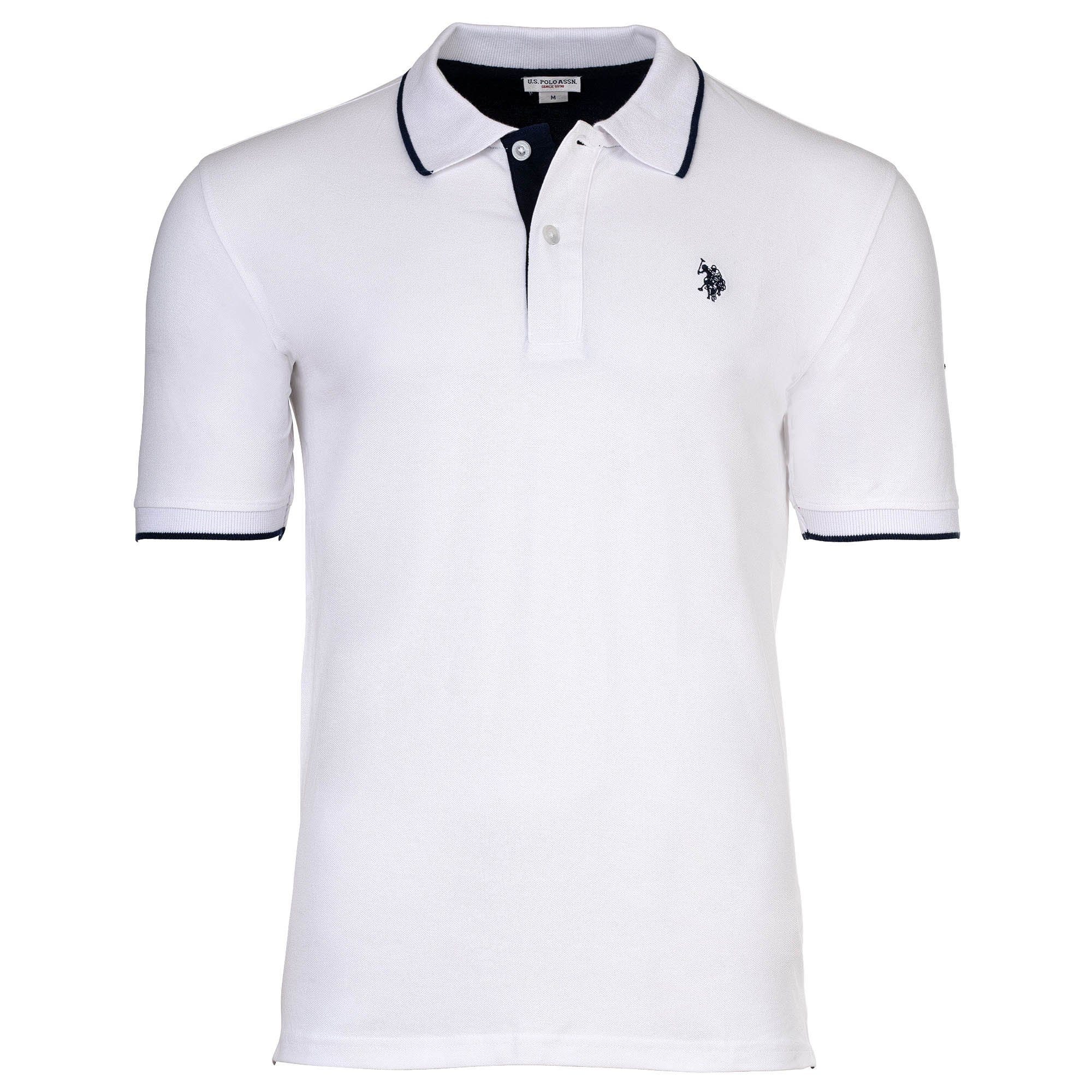 U.S. Polo Assn. Poloshirt Herren Poloshirt Baumwolle günstig online kaufen