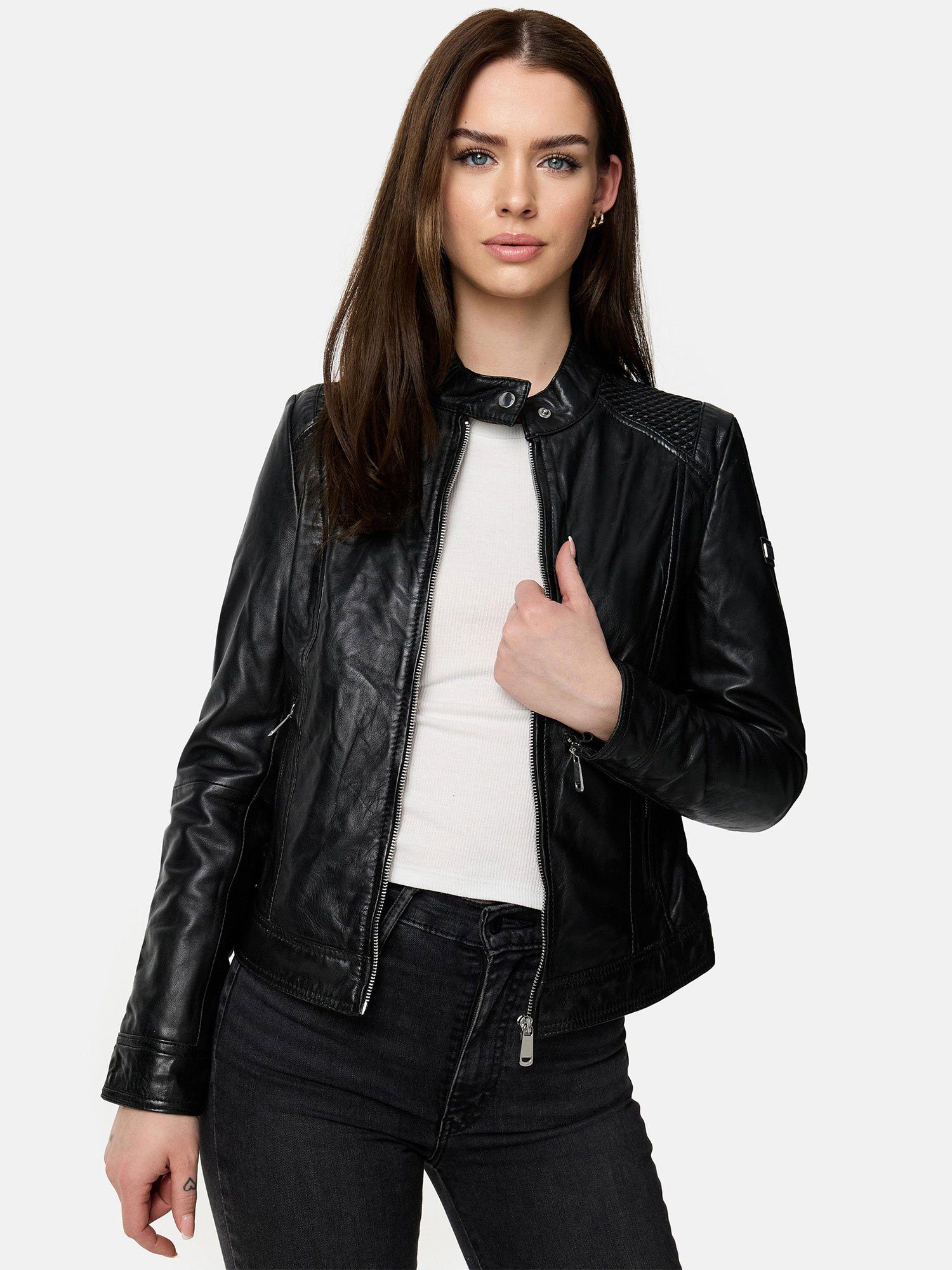Tazzio Lederjacke F520 moderne & zeitlose günstig online kaufen