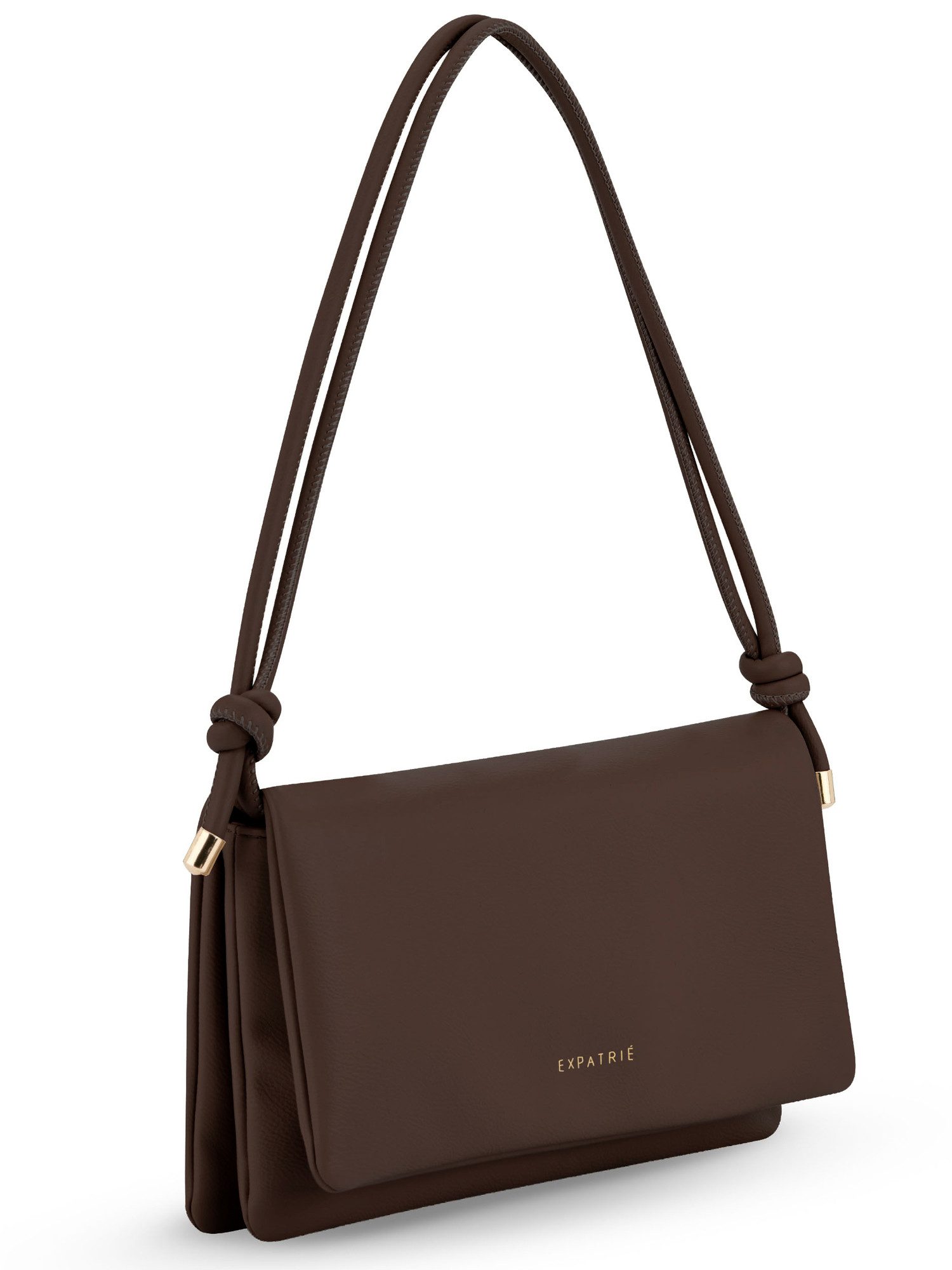 Expatrié Umhängetasche Juliette 2in1 Clutch und Umhängetasche Damen, 2-in-1 Umhängetasche und Clutch, Abnehmbarer Gurt