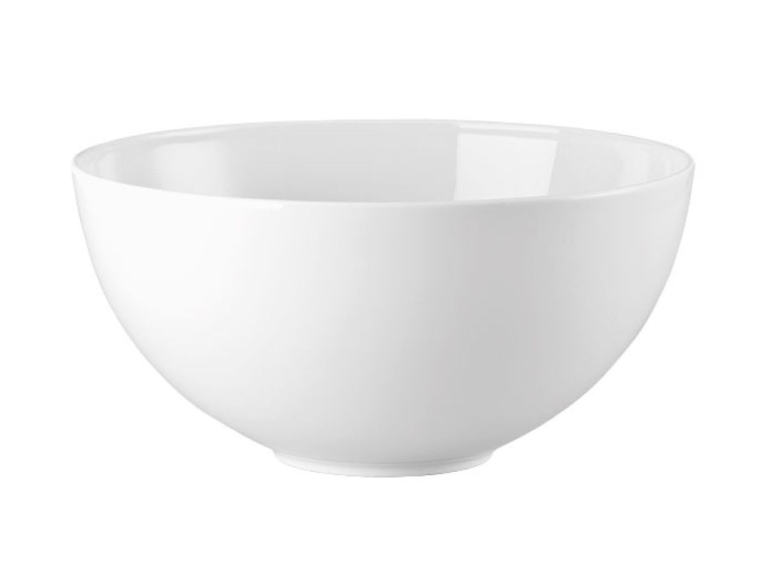 Rosenthal Schüssel TAC Gropius Weiss Schüssel 19 cm, Porzellan, (Multifunktionsschalen), Schalen / Schälchen / Schüsseln