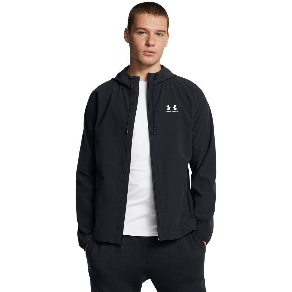 Under Armour® Windbreaker UA VIBE WOVEN JACKET (1-St) mit Elasthan-Anteil, leichtes Material